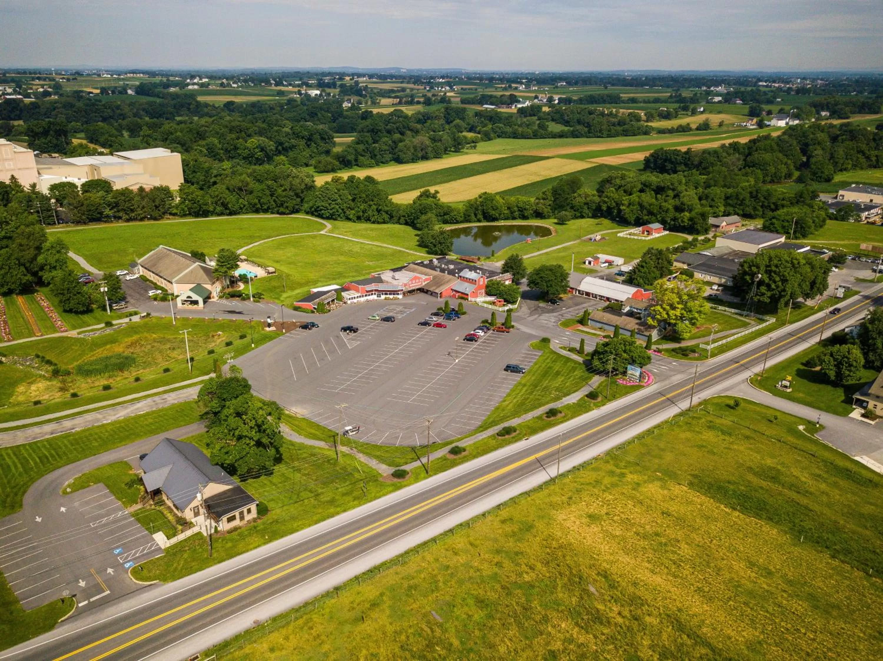 Bird's eye view in Hershey Farm Resort