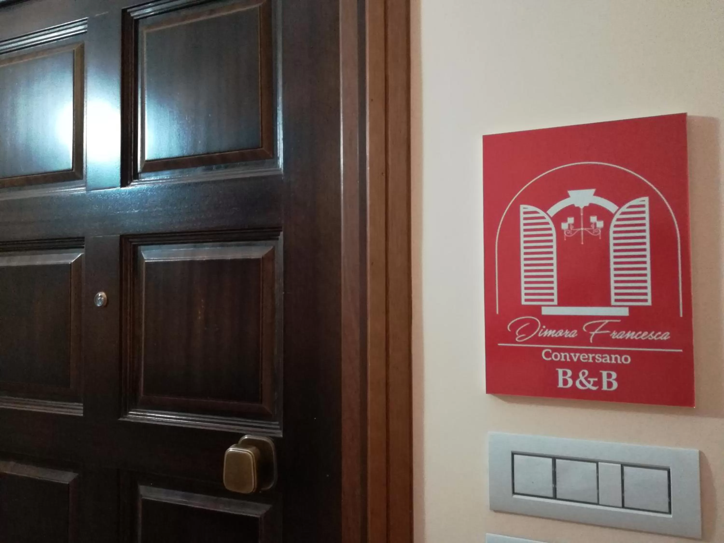 Facade/entrance in Dimora Francesca