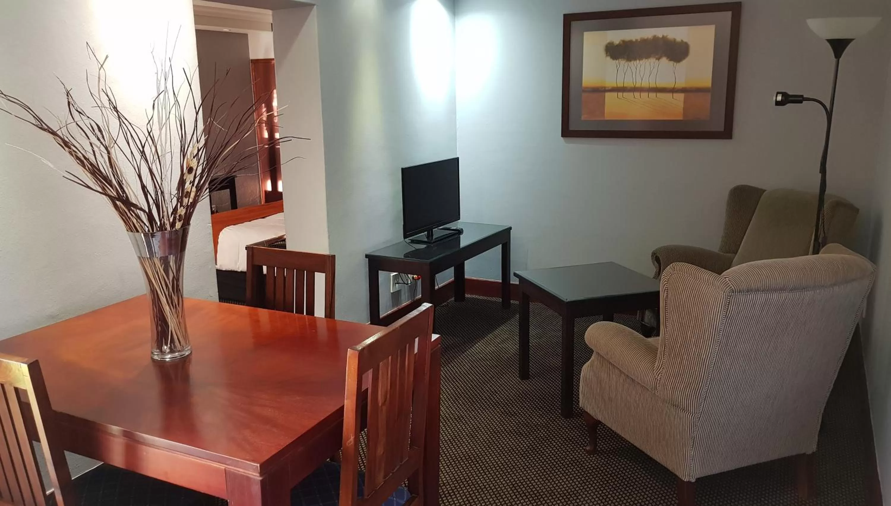 Seating area in African Sky Ermelo Inn