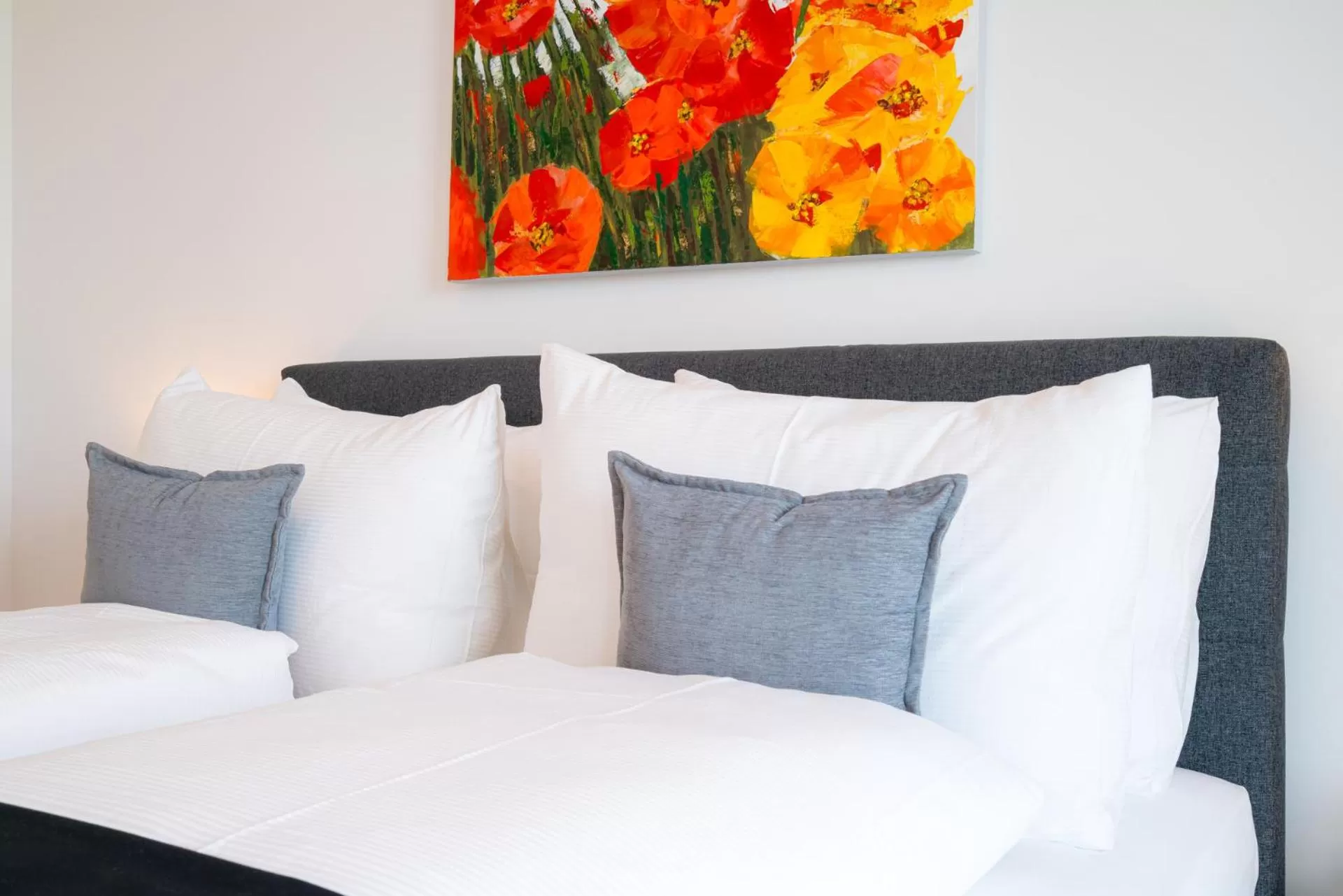 Bed in Vienna Residence, Marina Tower - Danube