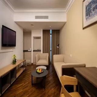 Living room in YWCA Fort Canning