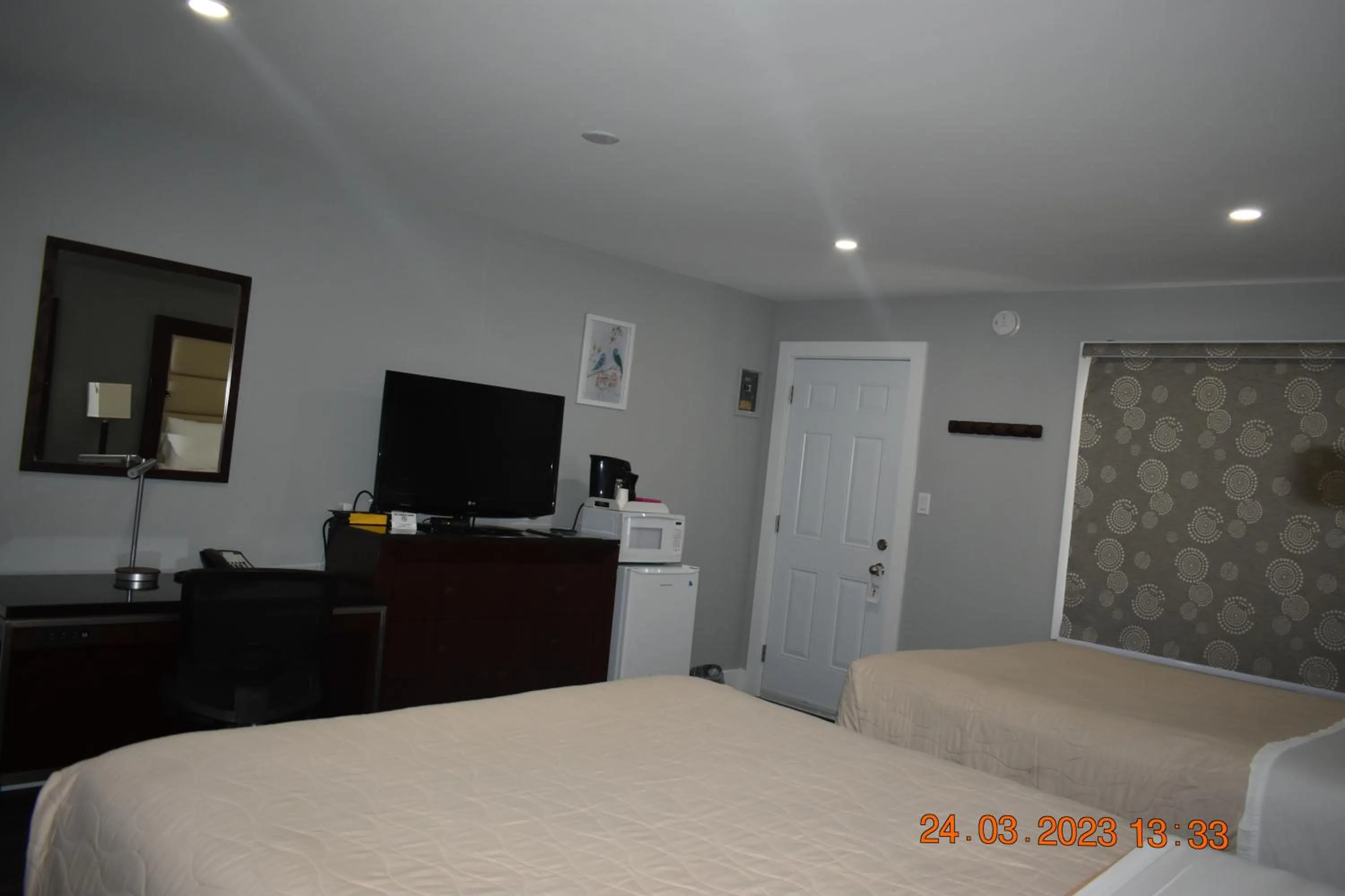 Bed in Time Travellers Motel