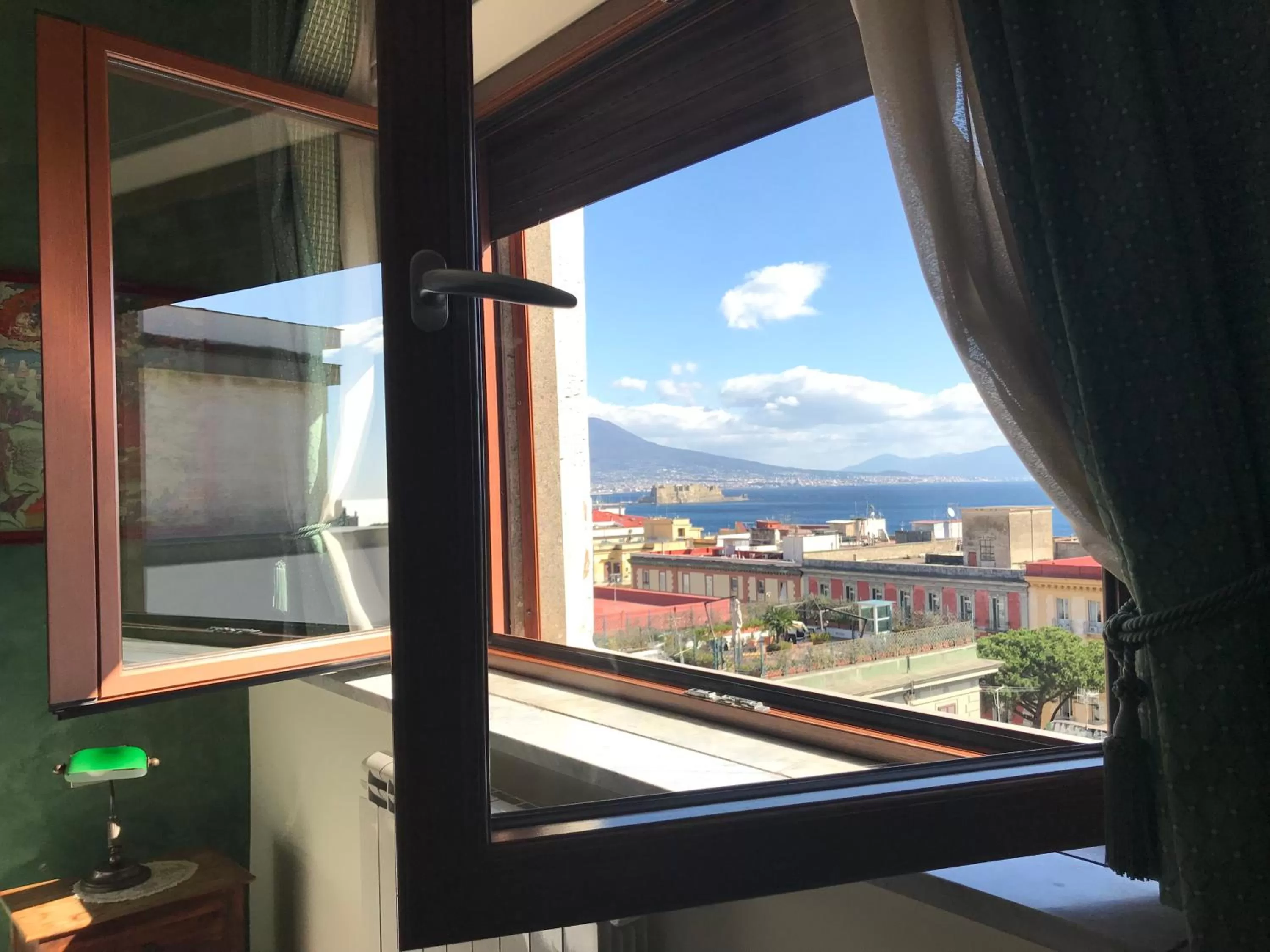 Sea view in B&B Casamiranapoli