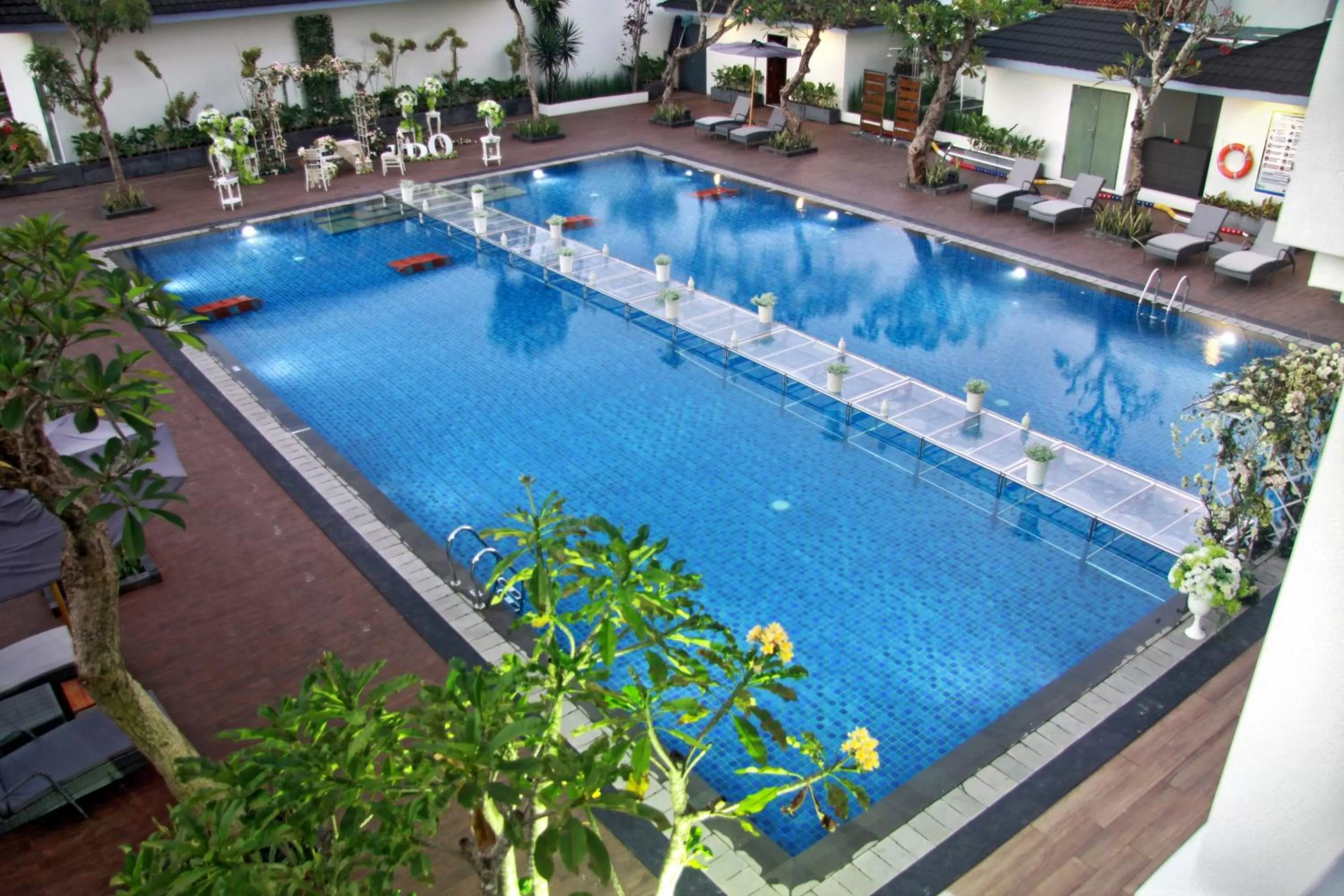 Swimming pool in Grand Rohan Jogja
