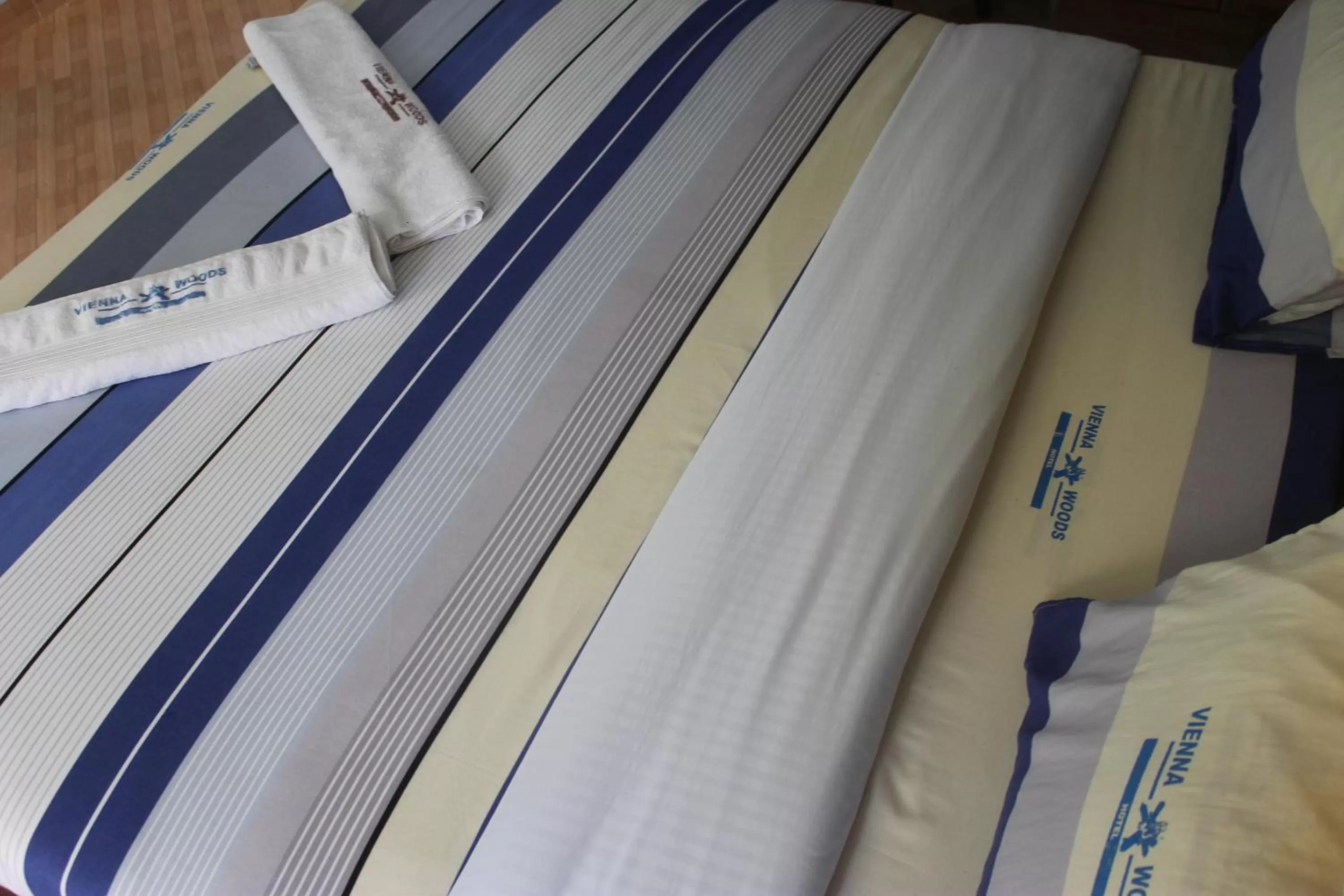 Bed in Vienna Woods Hotel Nakuru