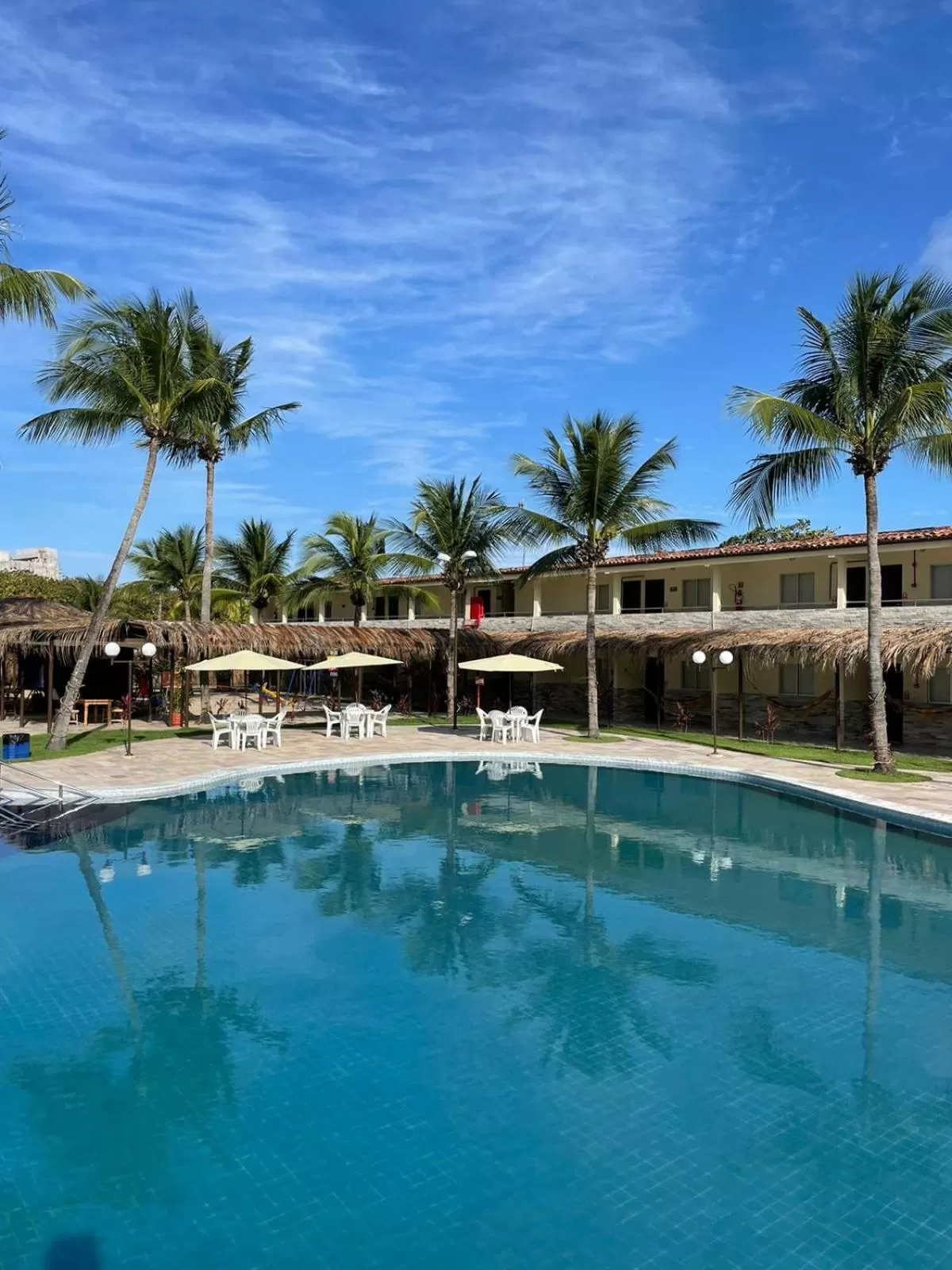 Swimming pool in Arena Carneiros Hotel by AFT