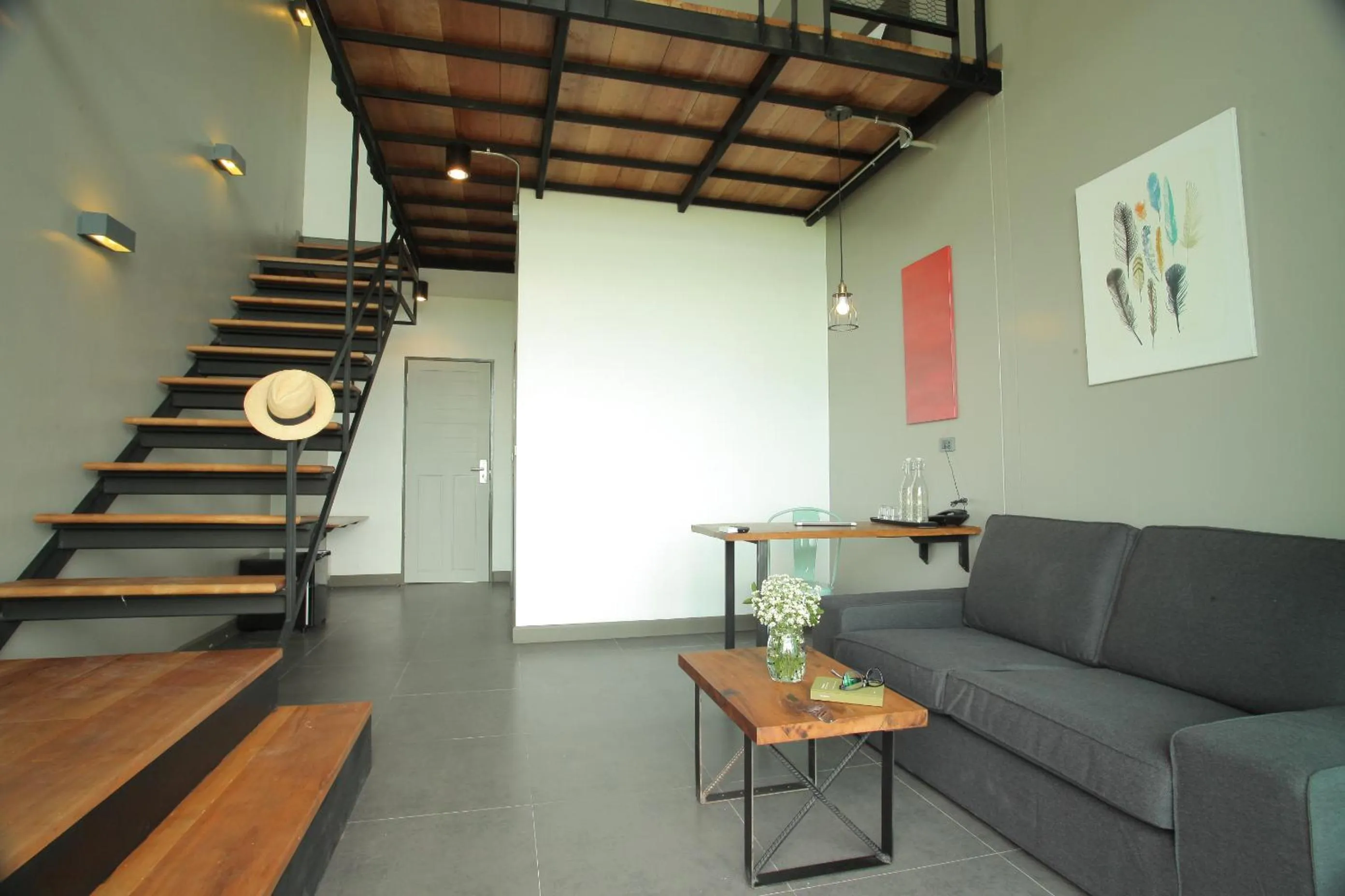 Living room in Space59 Hotel