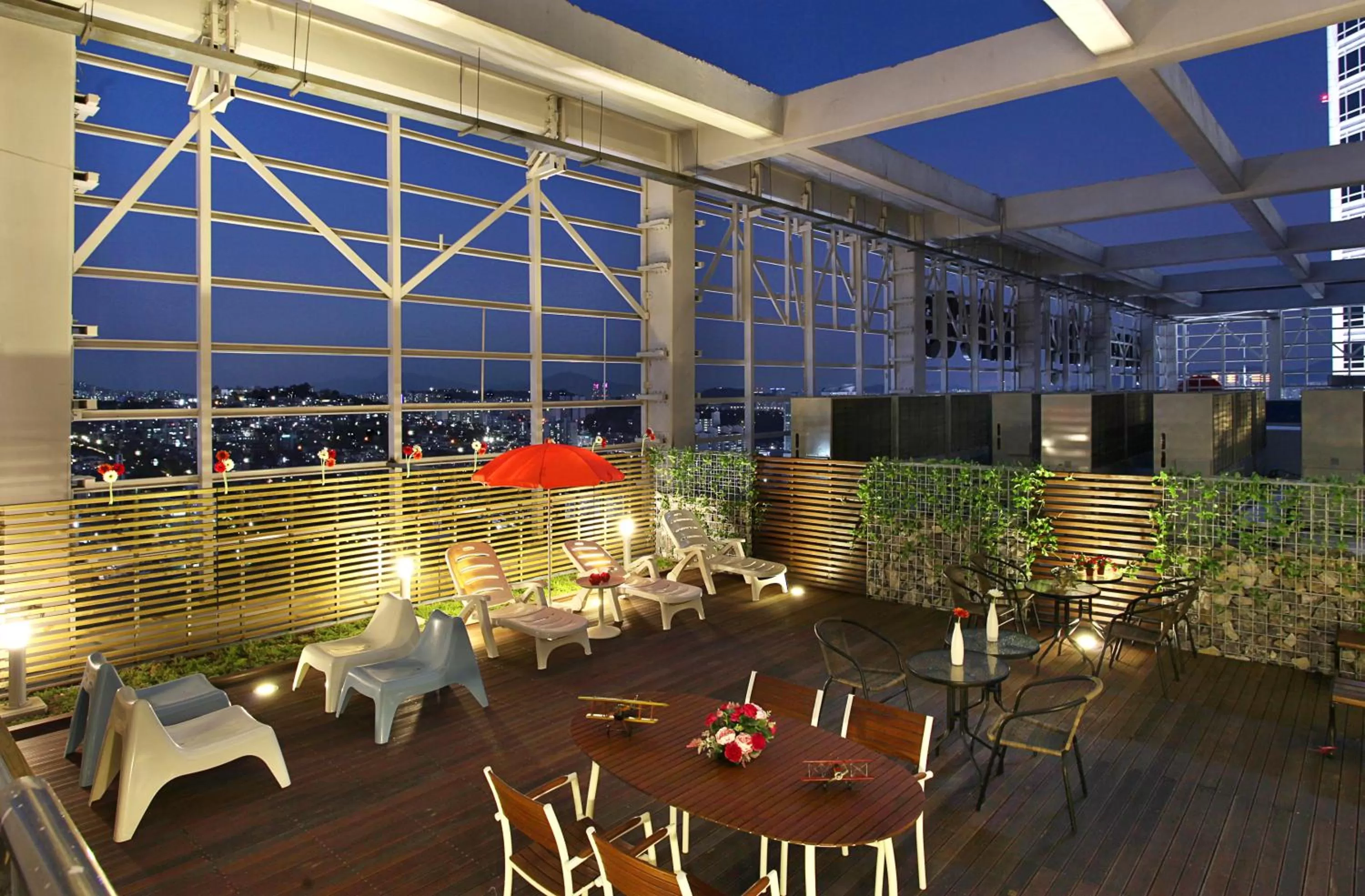 Balcony/Terrace in Hotel Skypark Kingstown Dongdaemun