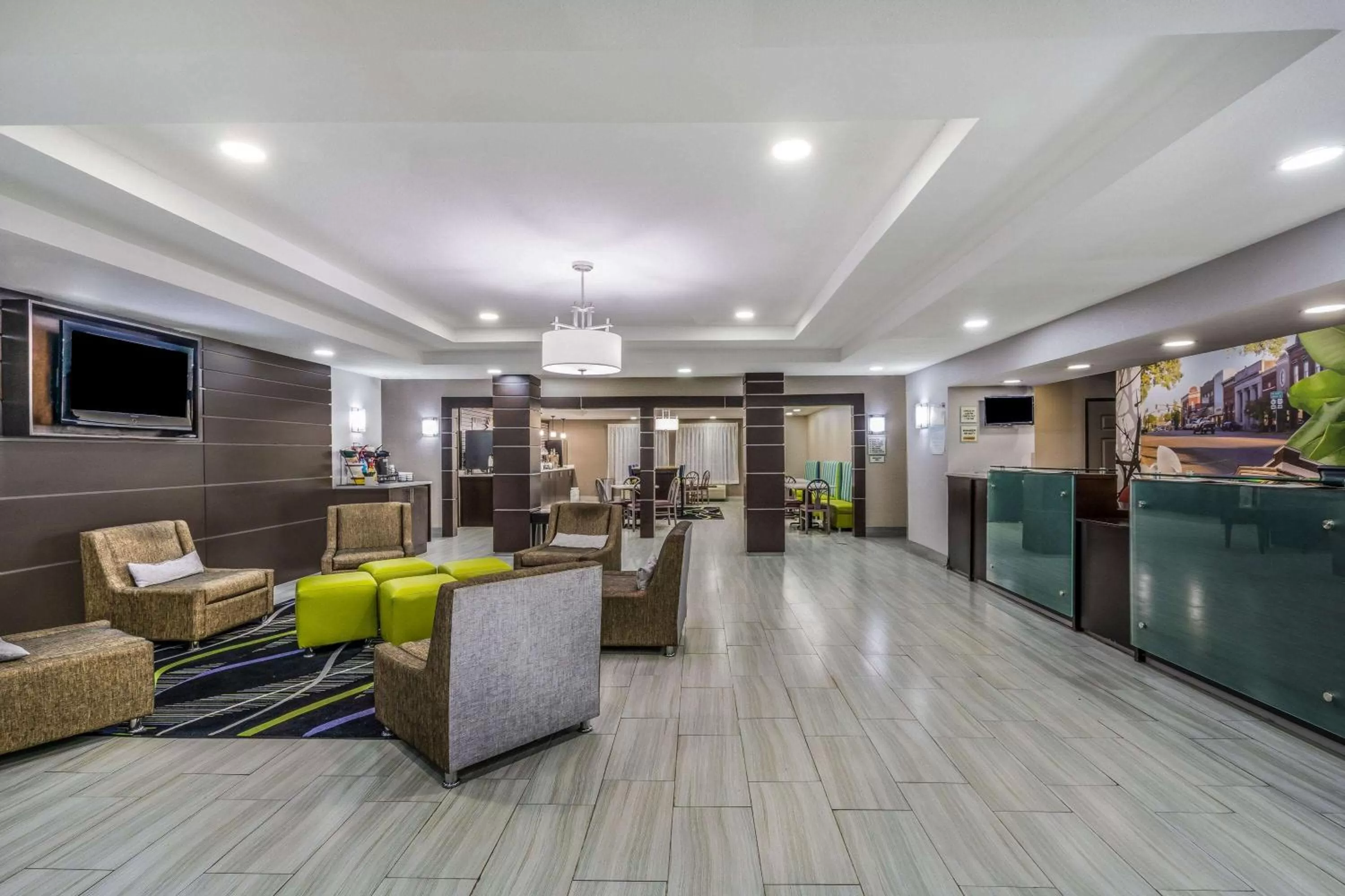 Lobby or reception in La Quinta by Wyndham Canton MS