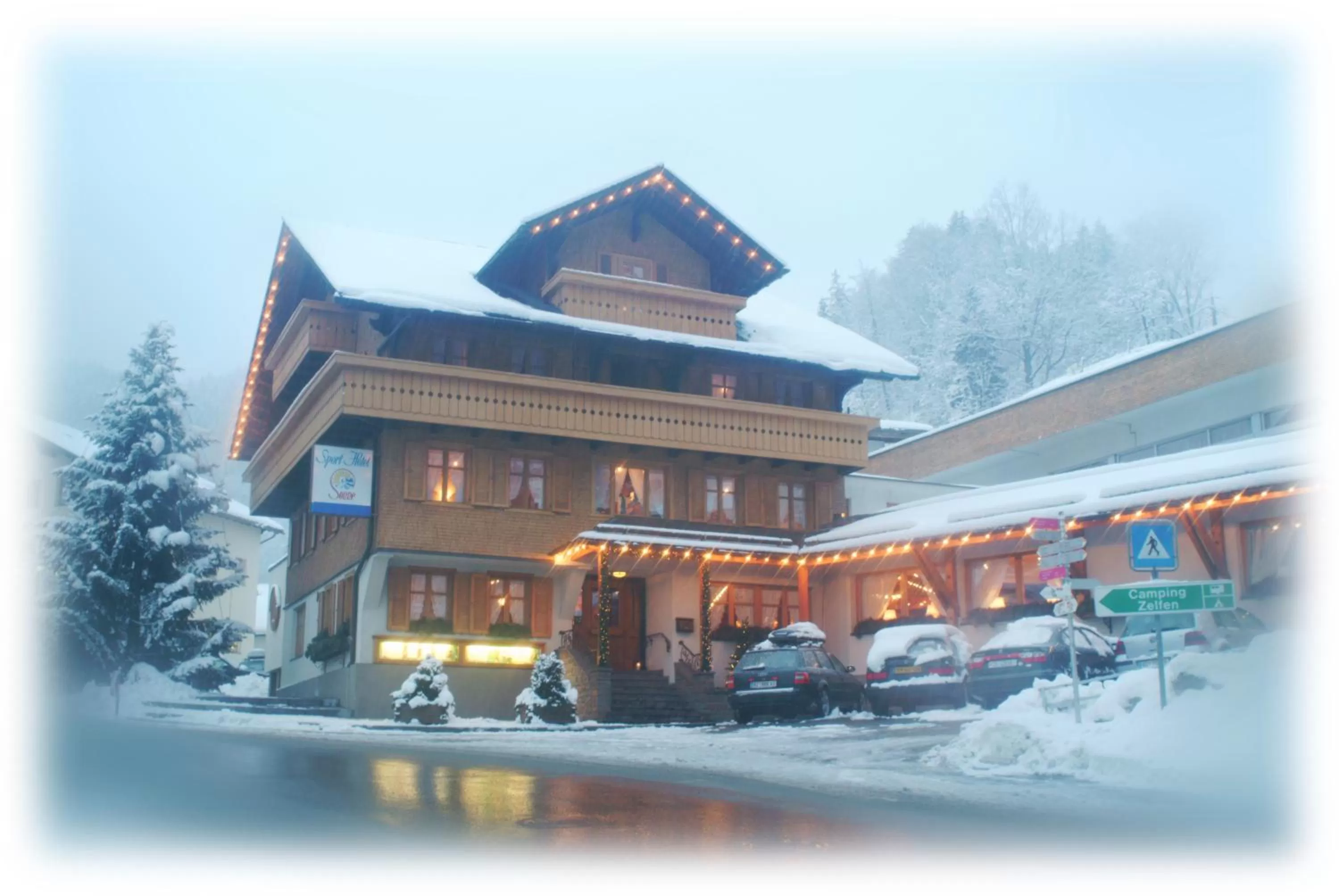 Property building in Sporthotel Sonne