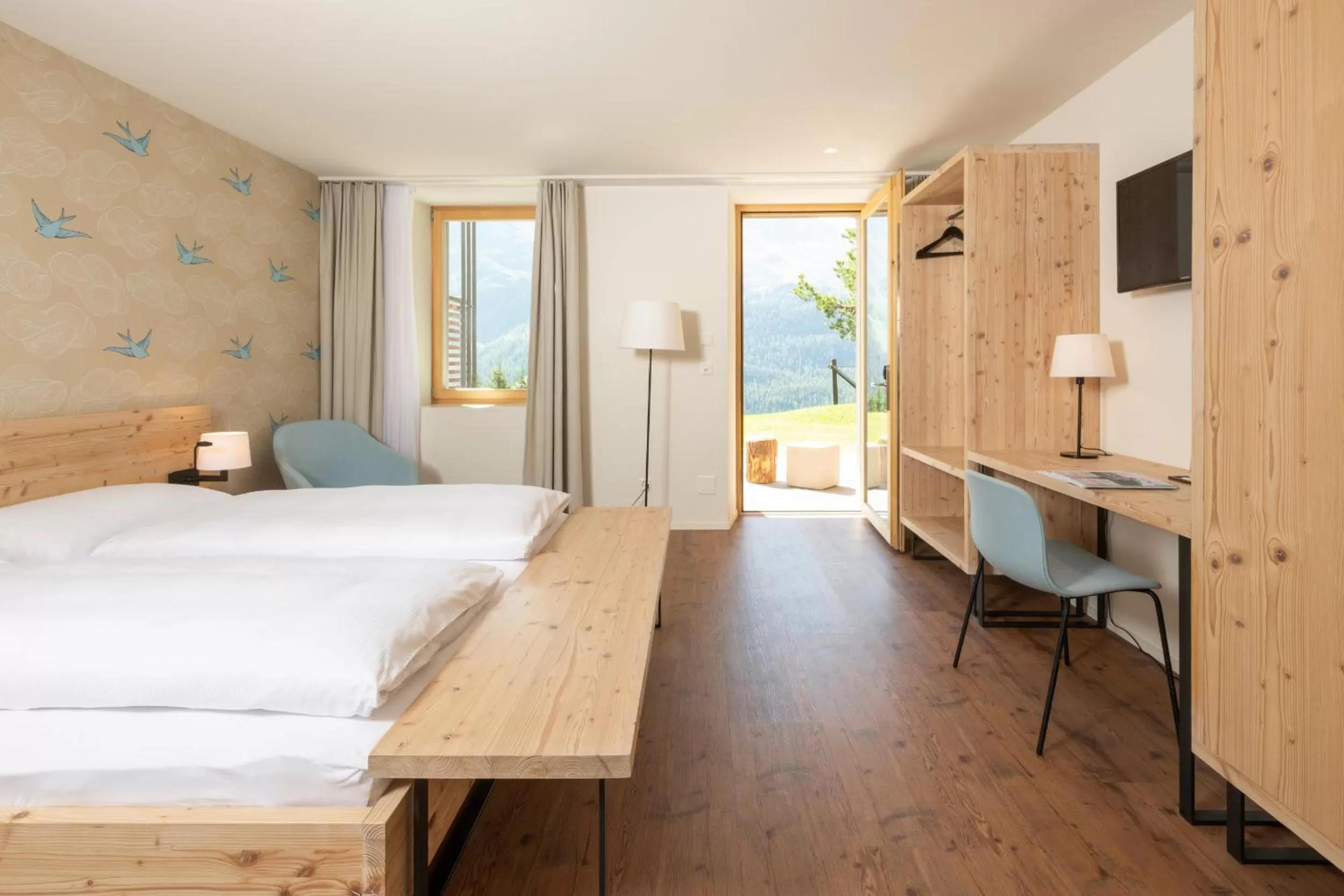 Bed in Randolins Familienresort