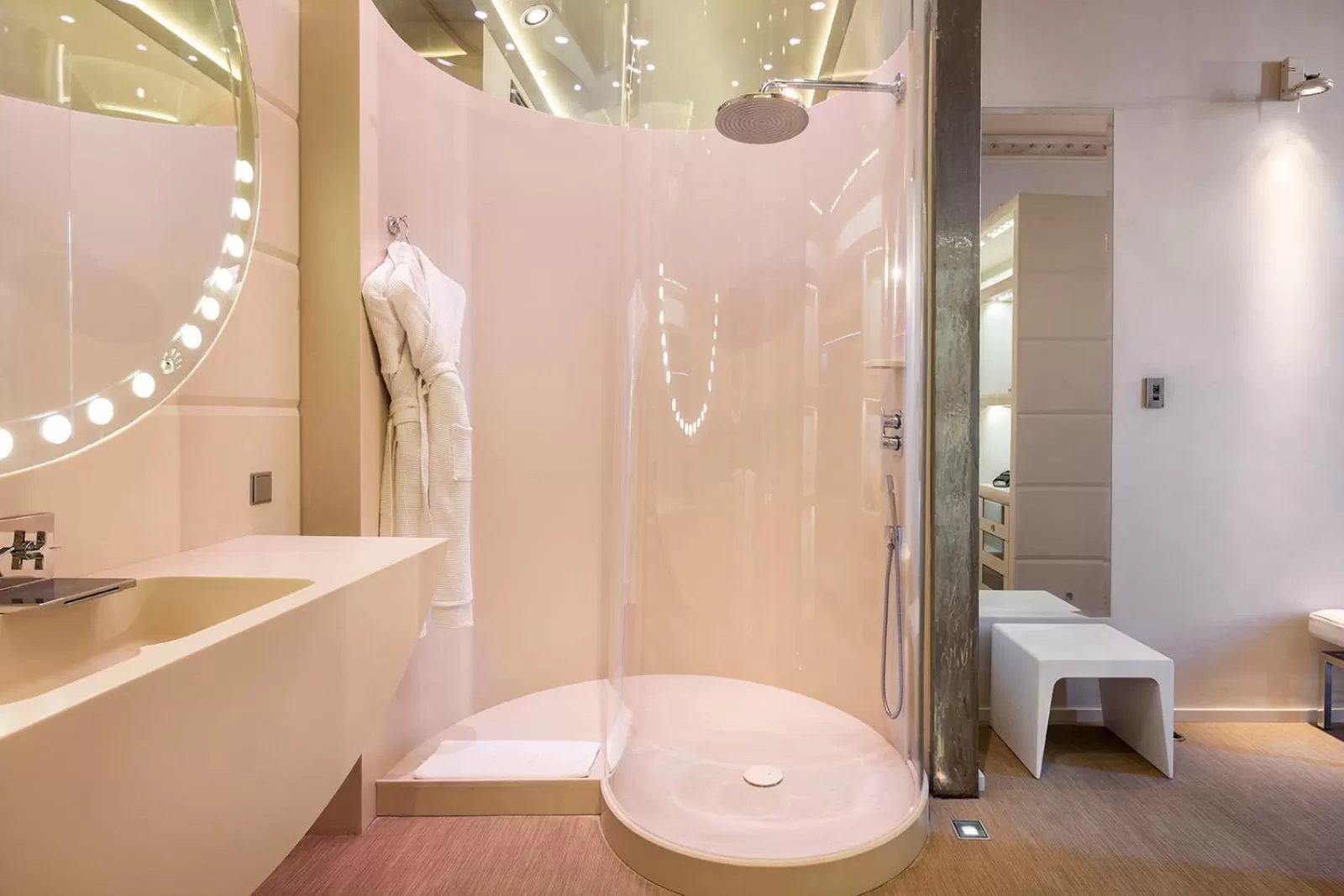 Shower in El Palauet Modernist Suites Barcelona