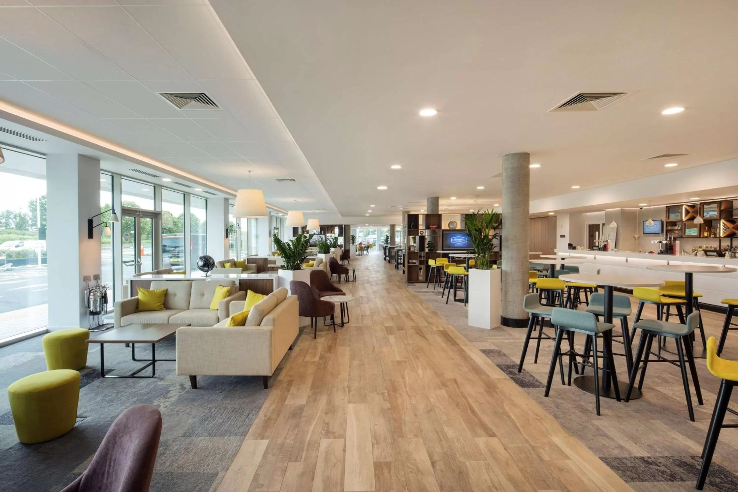 Lobby or reception in Hampton By Hilton London Stansted Airport