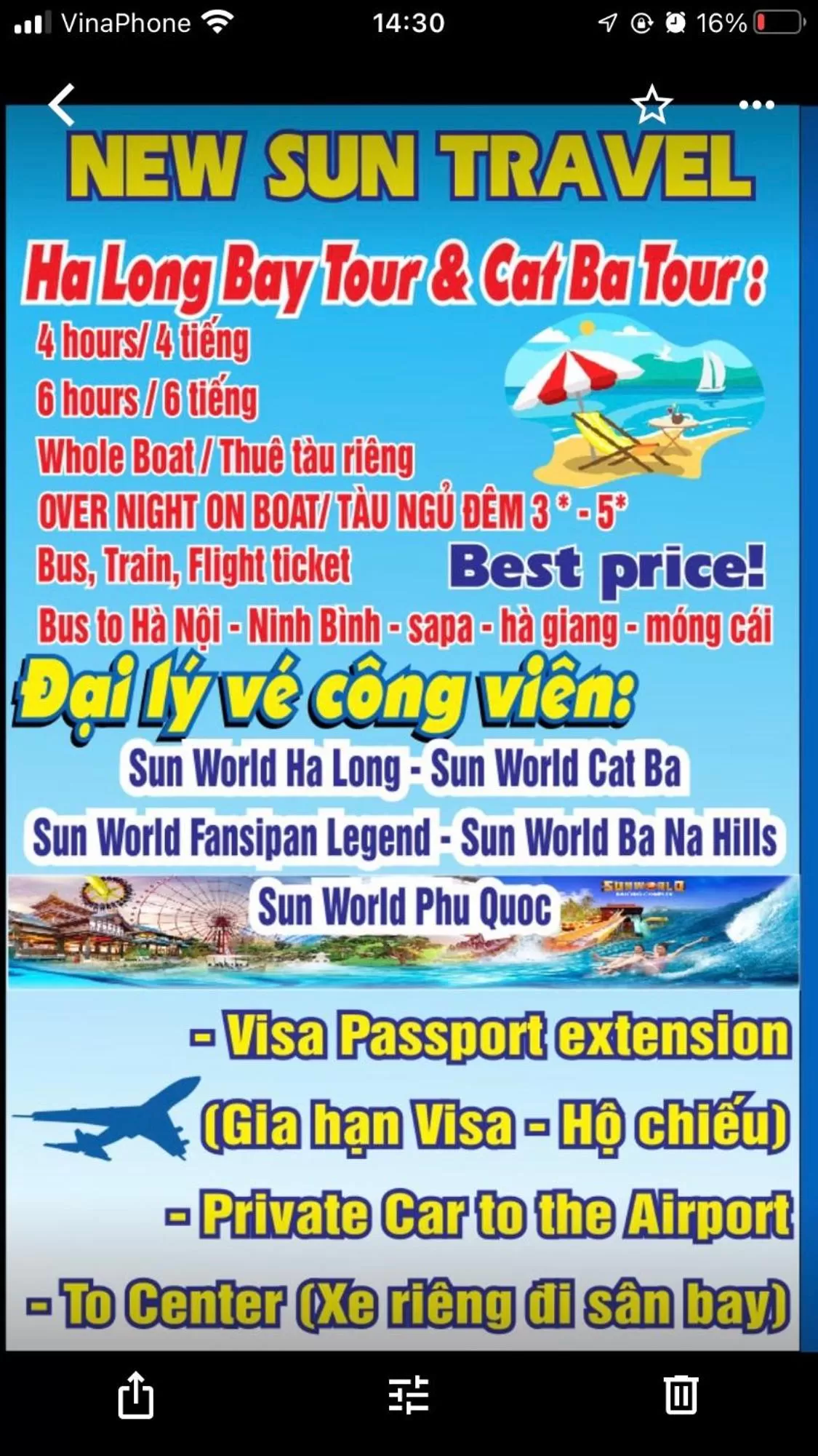 Text overlay in Sunland Halong Hotel and Restaurant