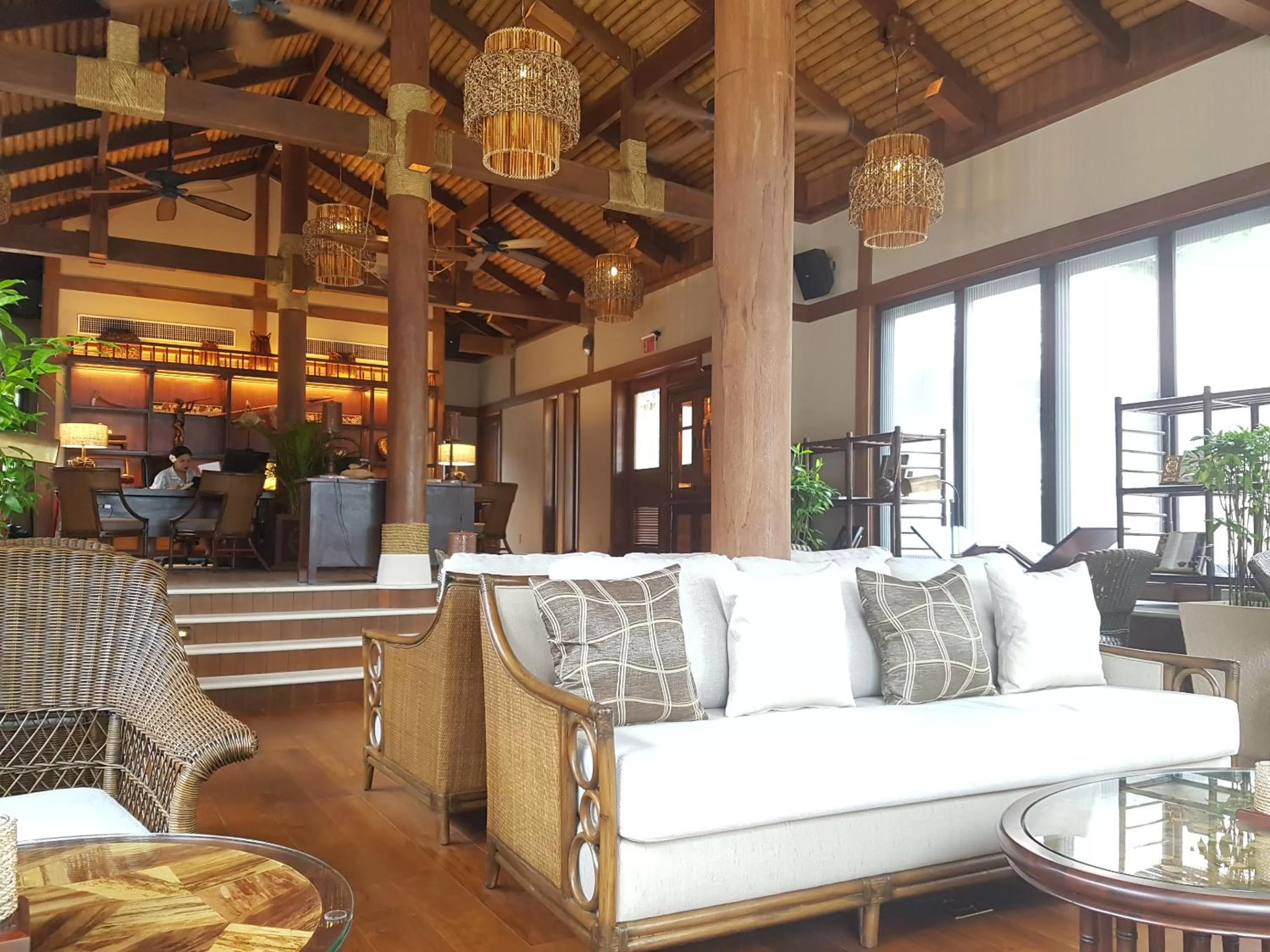 Seating Area in Palau Pacific Resort