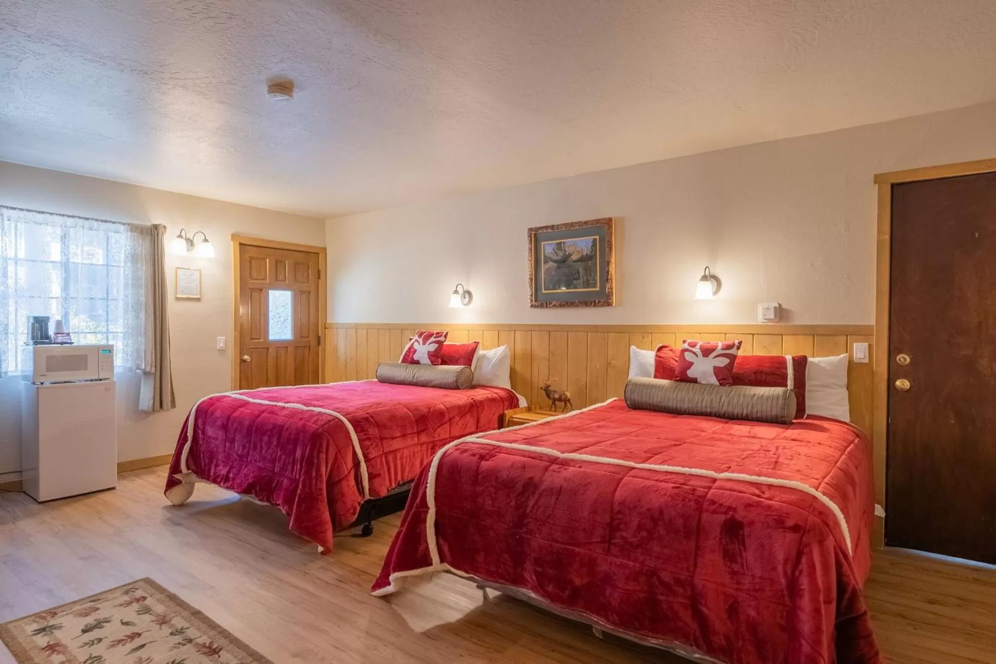 Bed in Black Forest Lodge