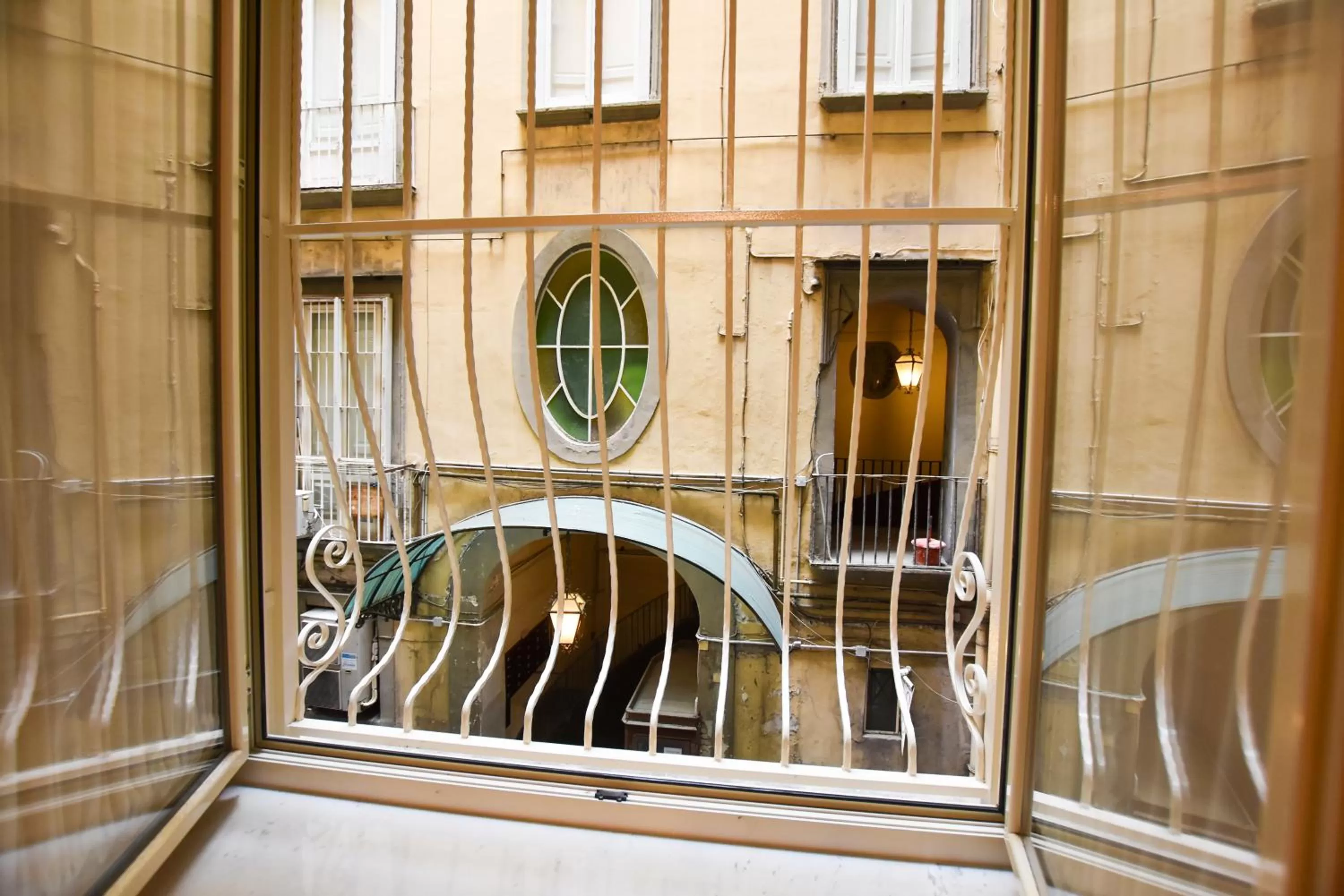 City view in Domus Borbonica