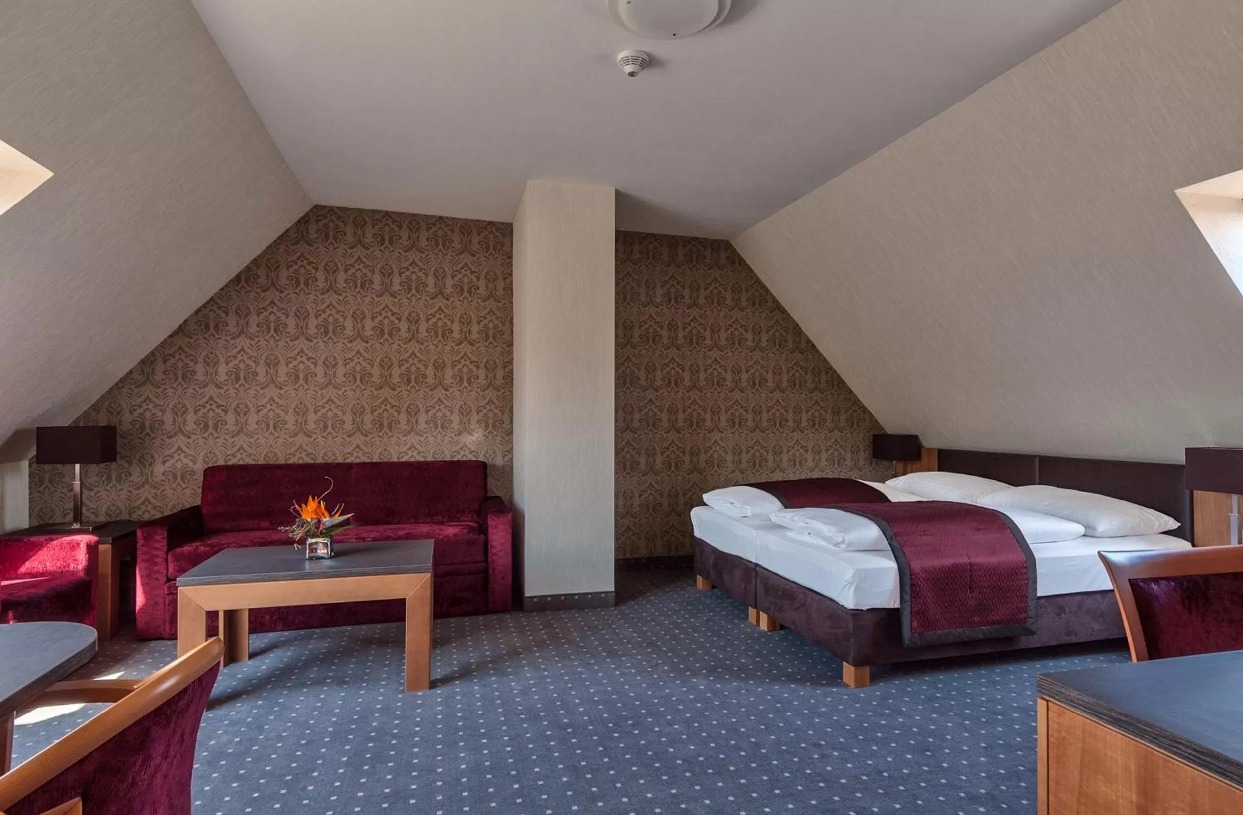 Bed in Club Hotel Cortina