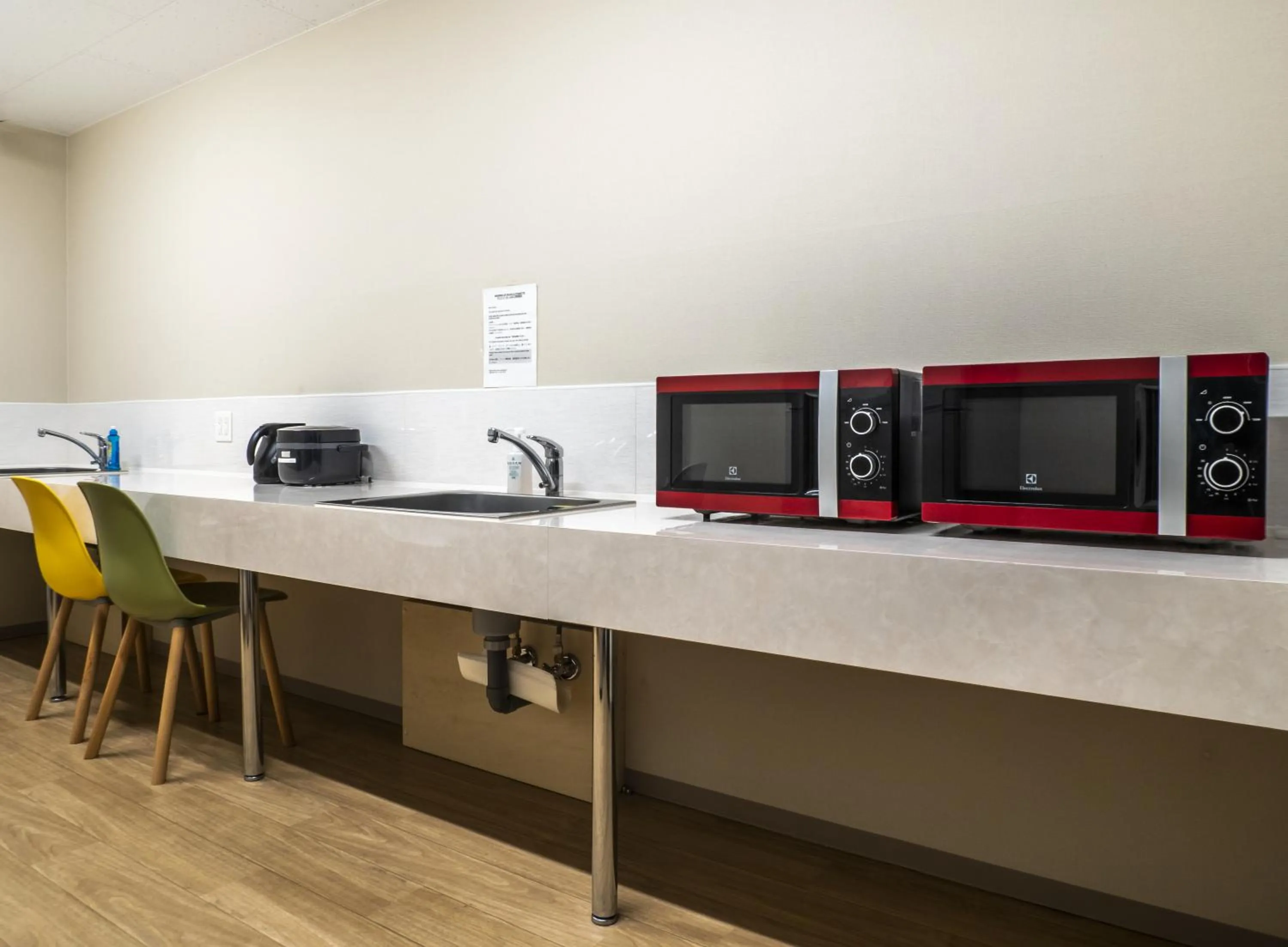 Communal kitchen in My Ecolodge