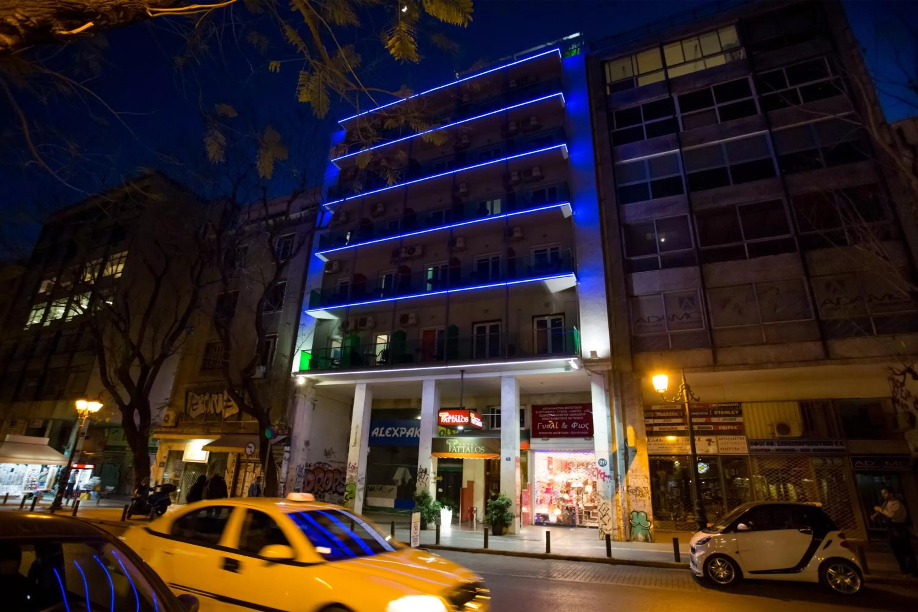 Property building in Attalos Hotel