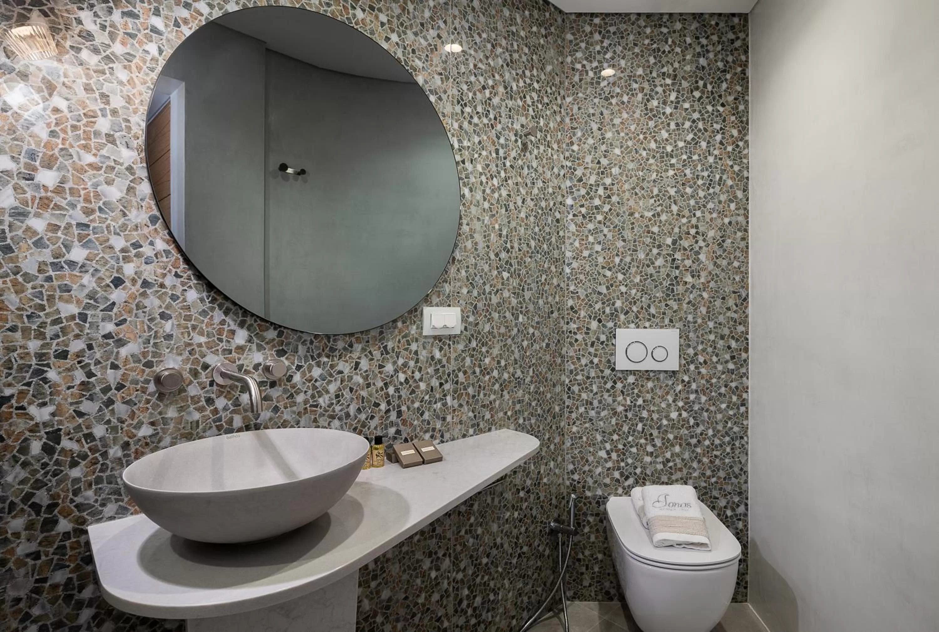 Bathroom in Ionas Boutique Hotel