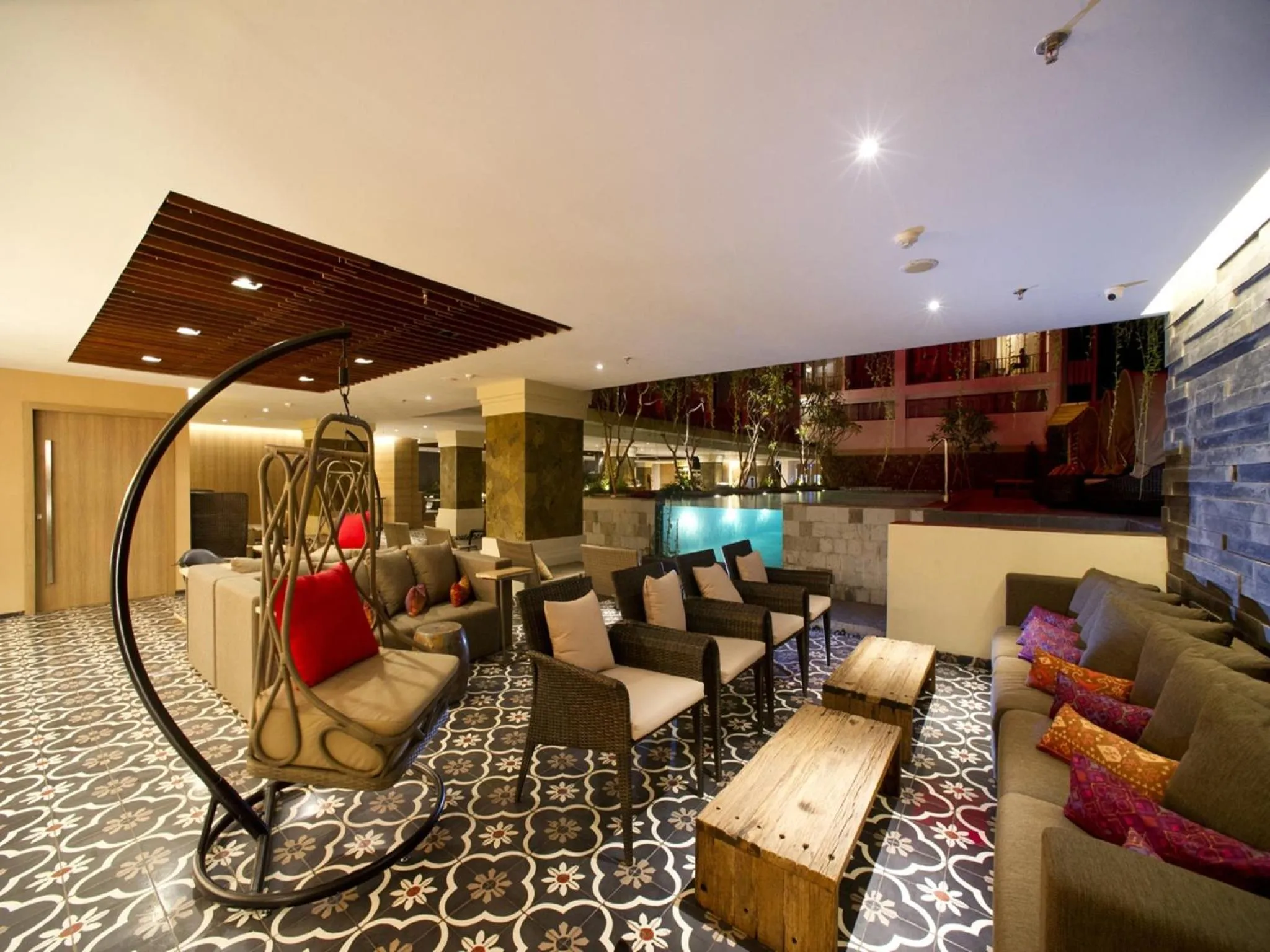 Lounge or bar in Grand Zuri Kuta Bali