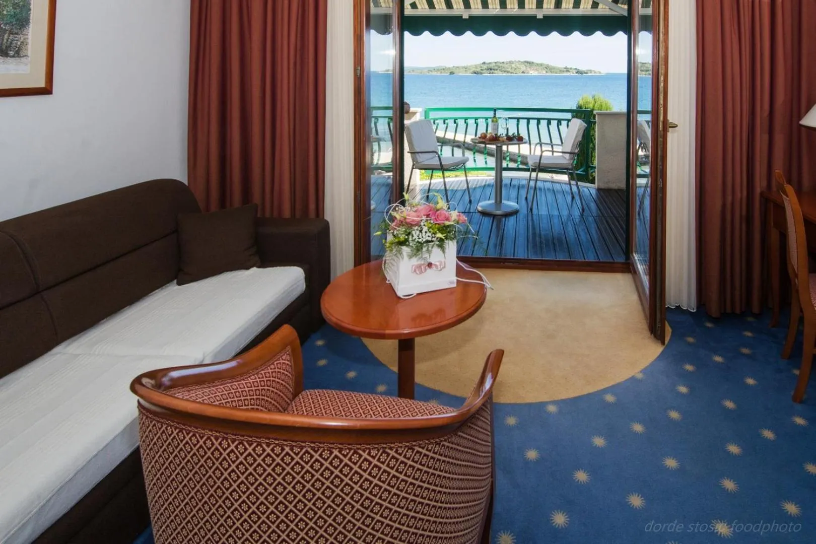 Natural landscape in Hotel Villa Radin