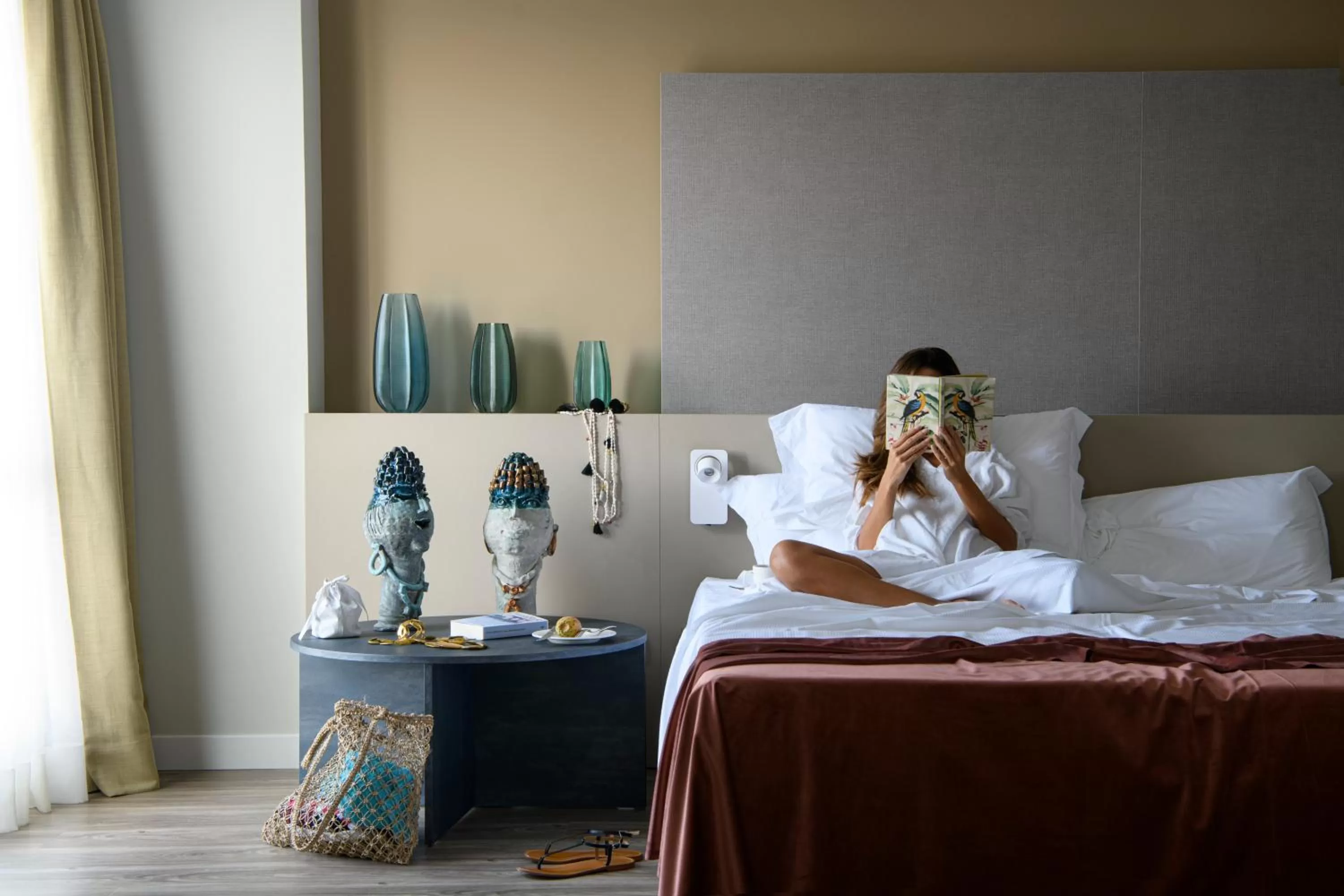 Bedroom, Bed in Seawater Hotel Bio & Beauty Spa