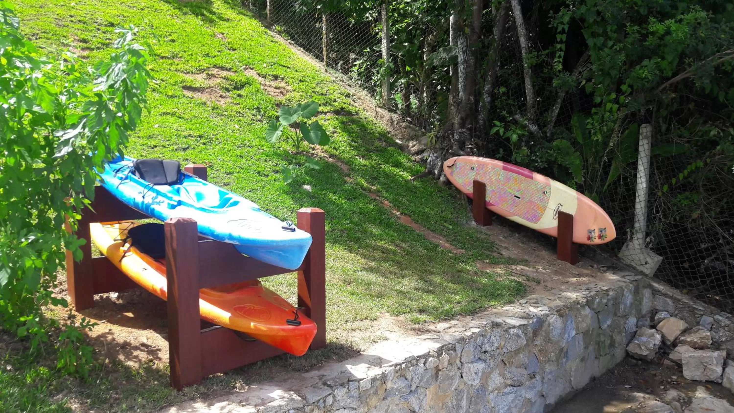 Canoeing in Ocean Green Flats