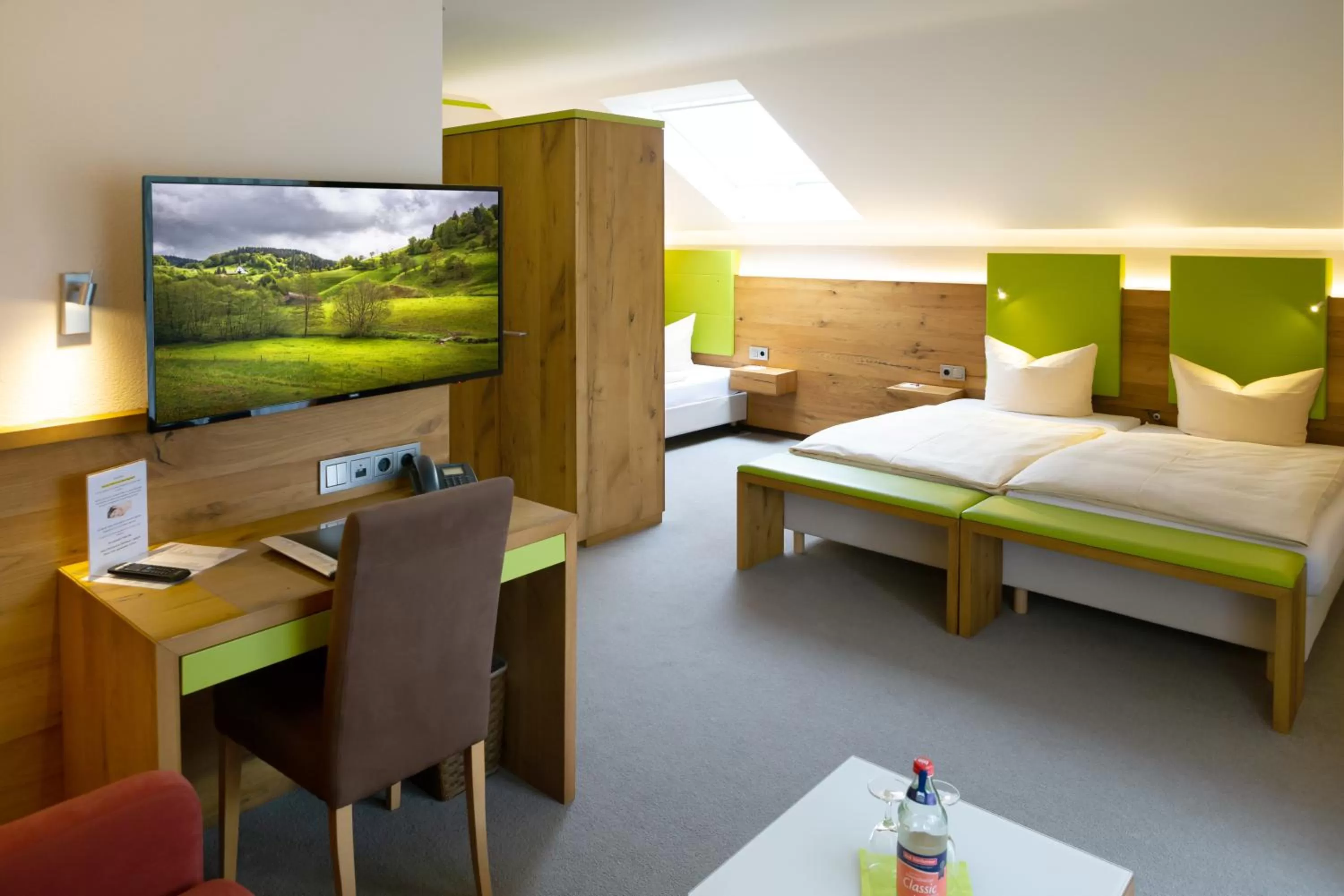 TV and multimedia, Bed in Hotel-Restaurant Bierhäusle