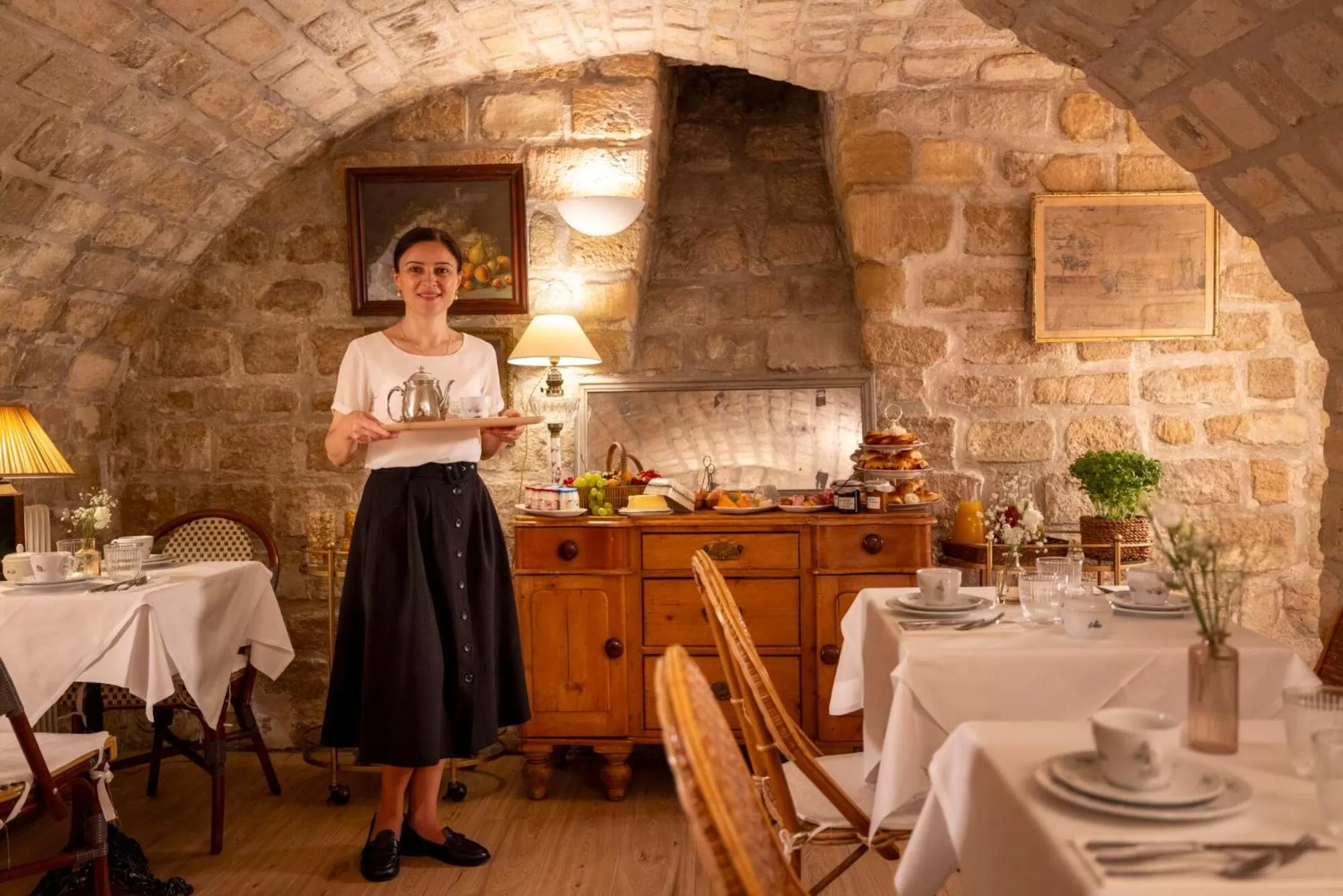 Buffet breakfast in Hôtel Le Saint Gregoire