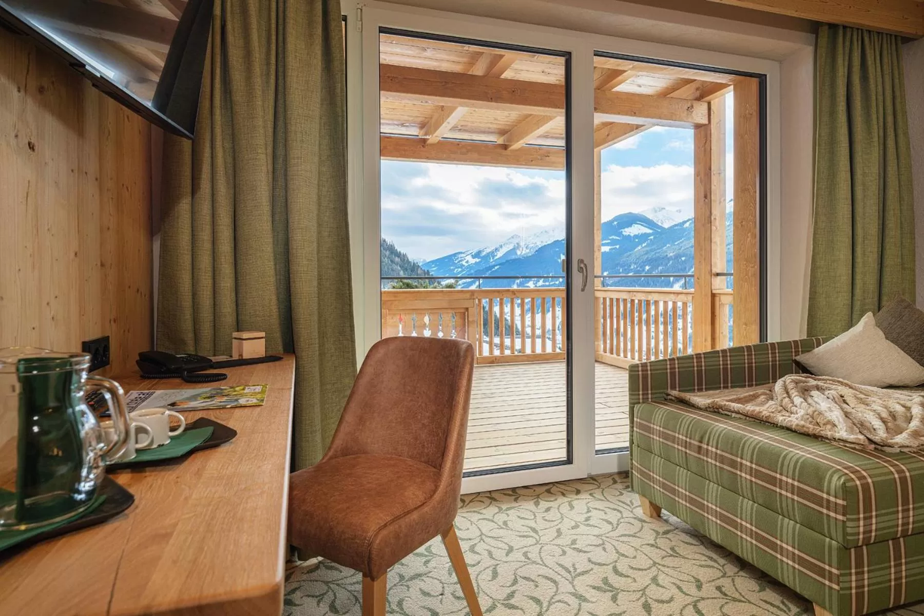 Seating area in Berghotel Hauserbauer