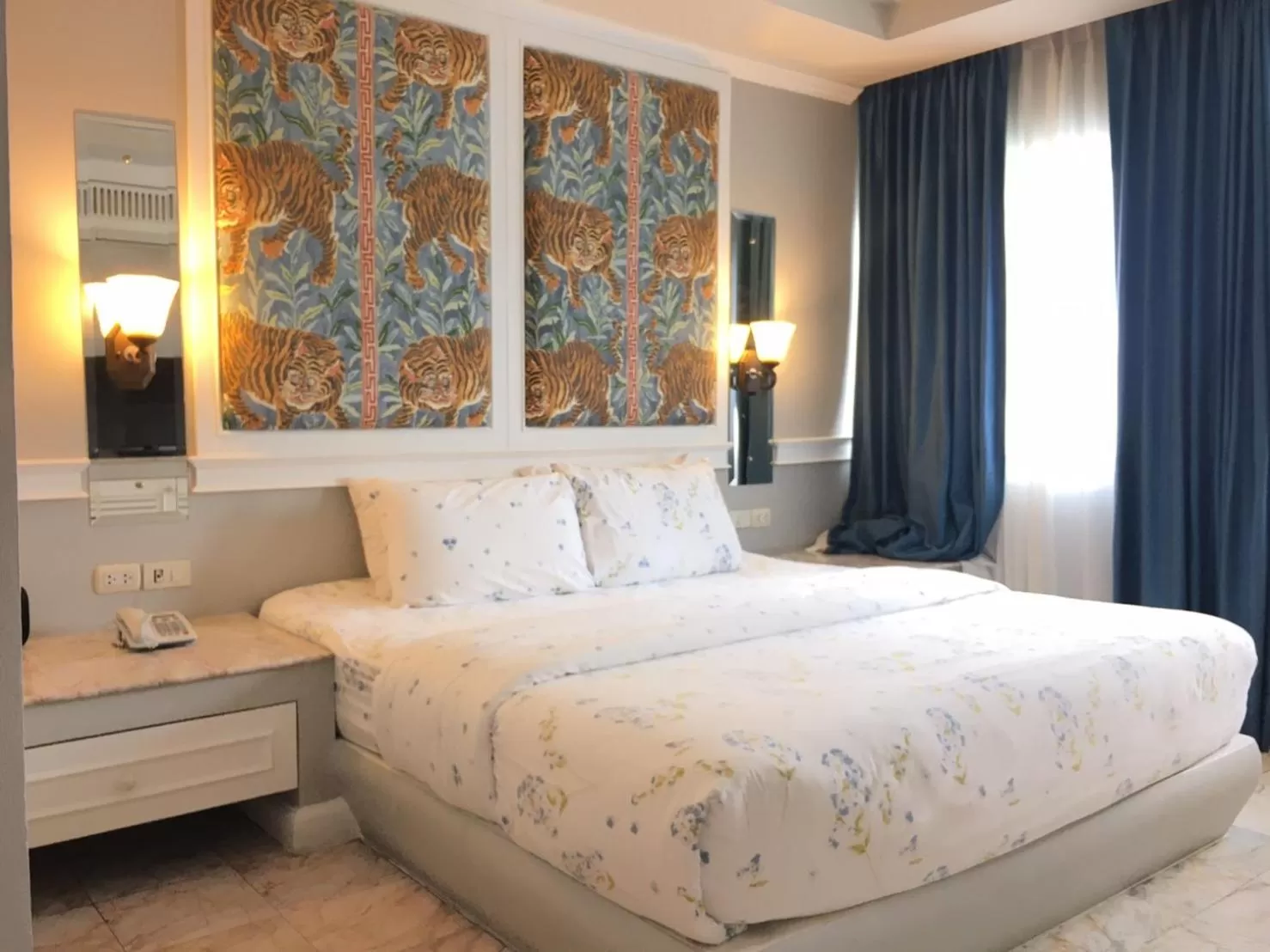 Bed in At Pingnakorn Nimman Hotel