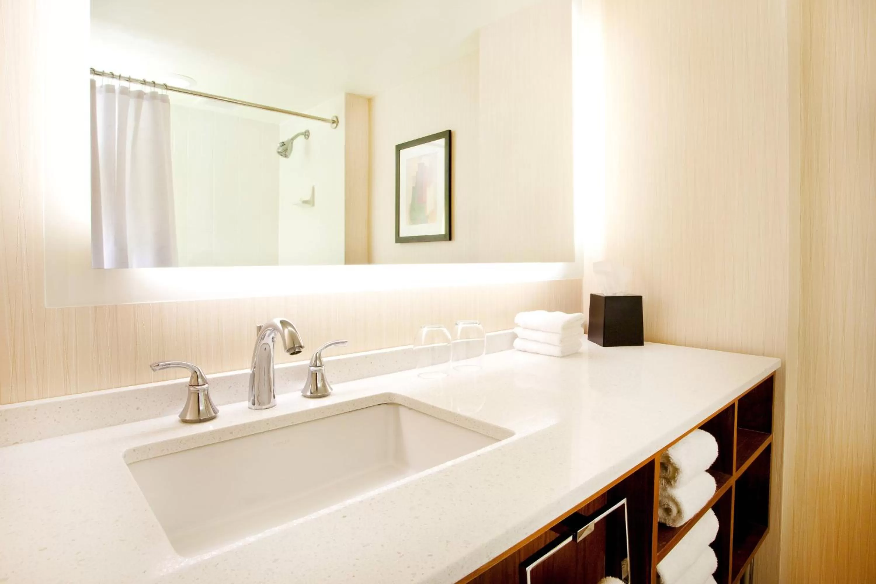 Bathroom in Sheraton Grand Chicago Riverwalk