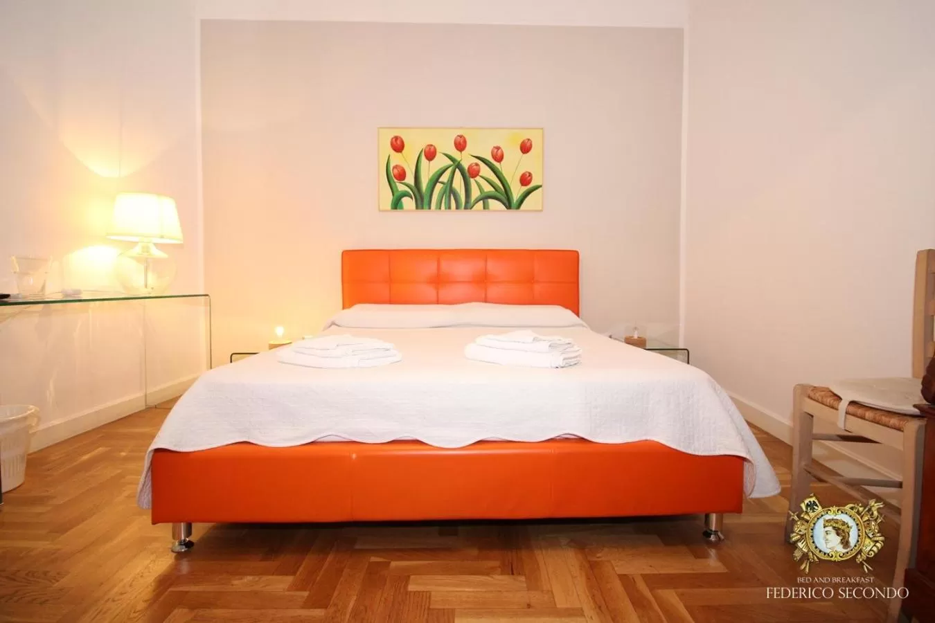 Bed in Federico Secondo B&B