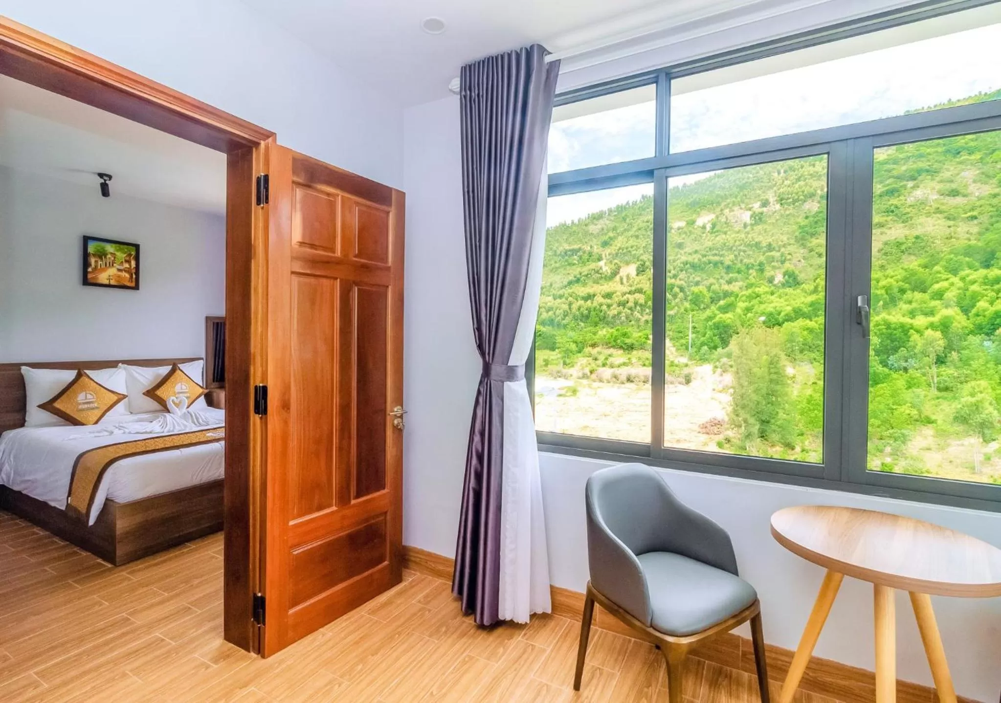 Bed in RUBEACH HOTEL & REROST