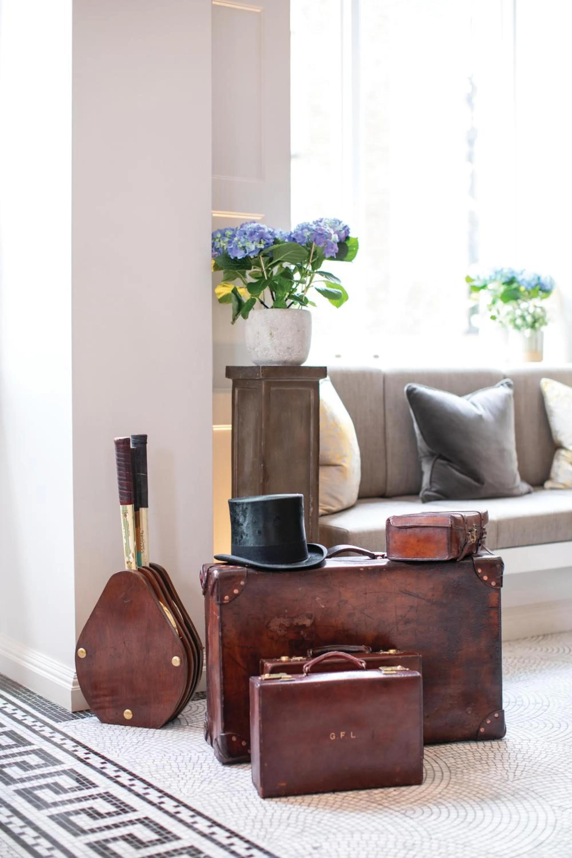 Decorative detail in The Cadogan, A Belmond Hotel, London