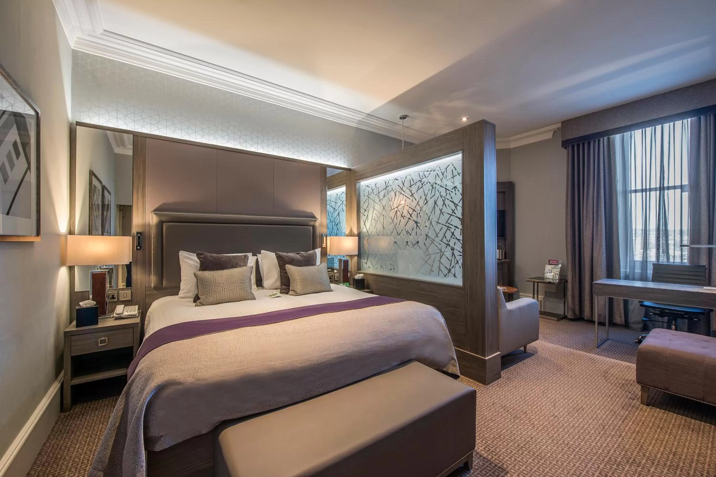 Photo of the whole room, Bed in Crowne Plaza - Sheffield by IHG