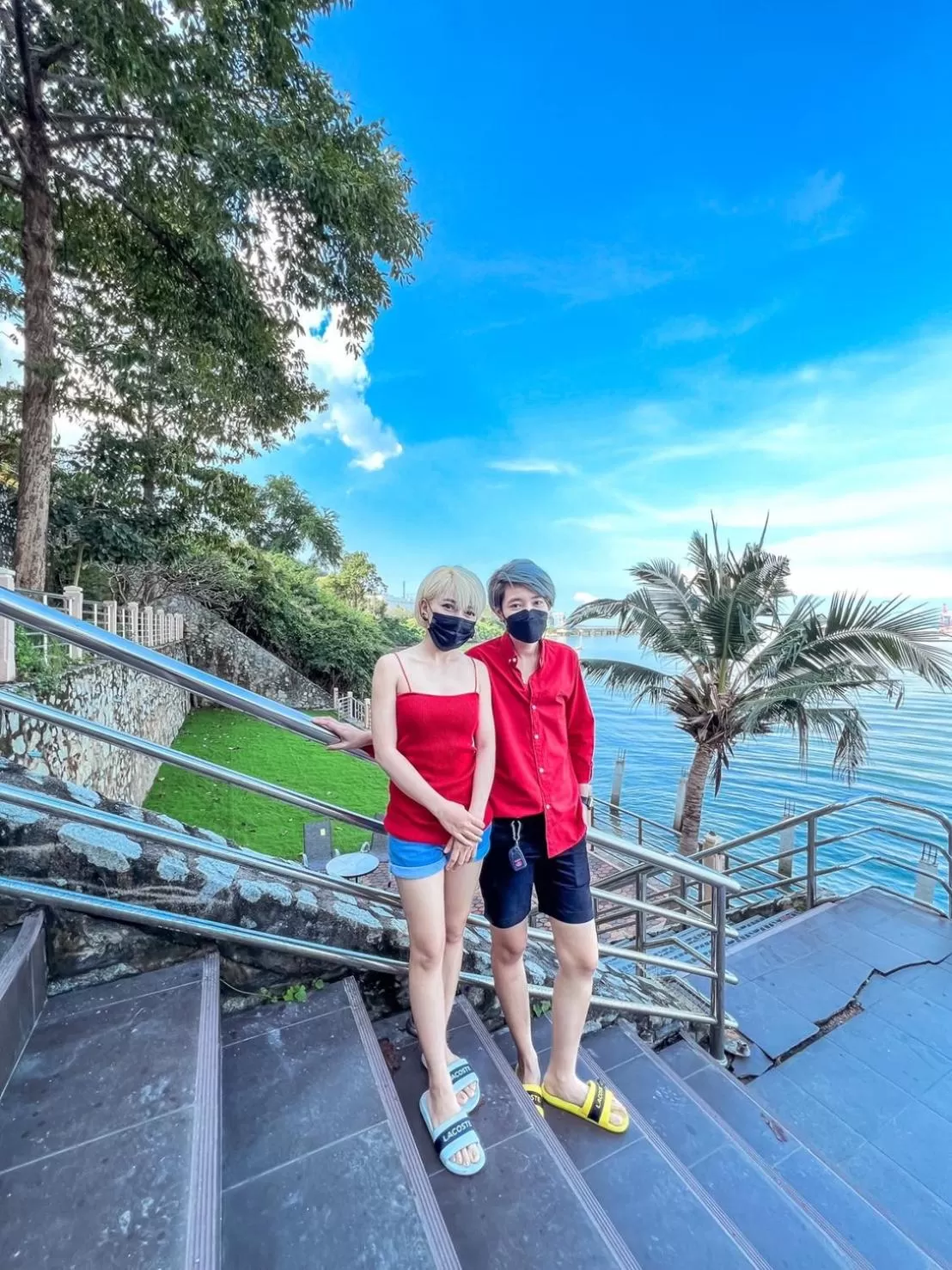 Inner courtyard view in โรงแรม ชาโตว์วิสต้า