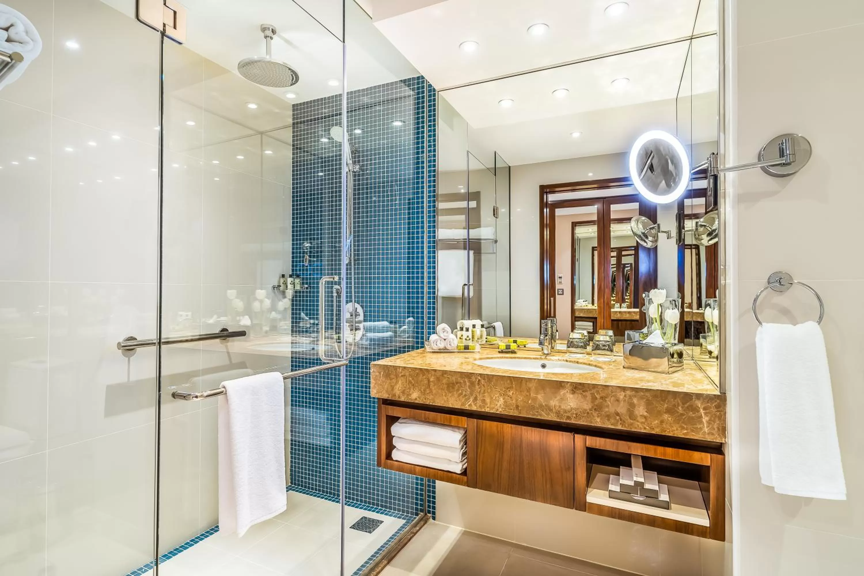 Shower in InterContinental Bahrain by IHG