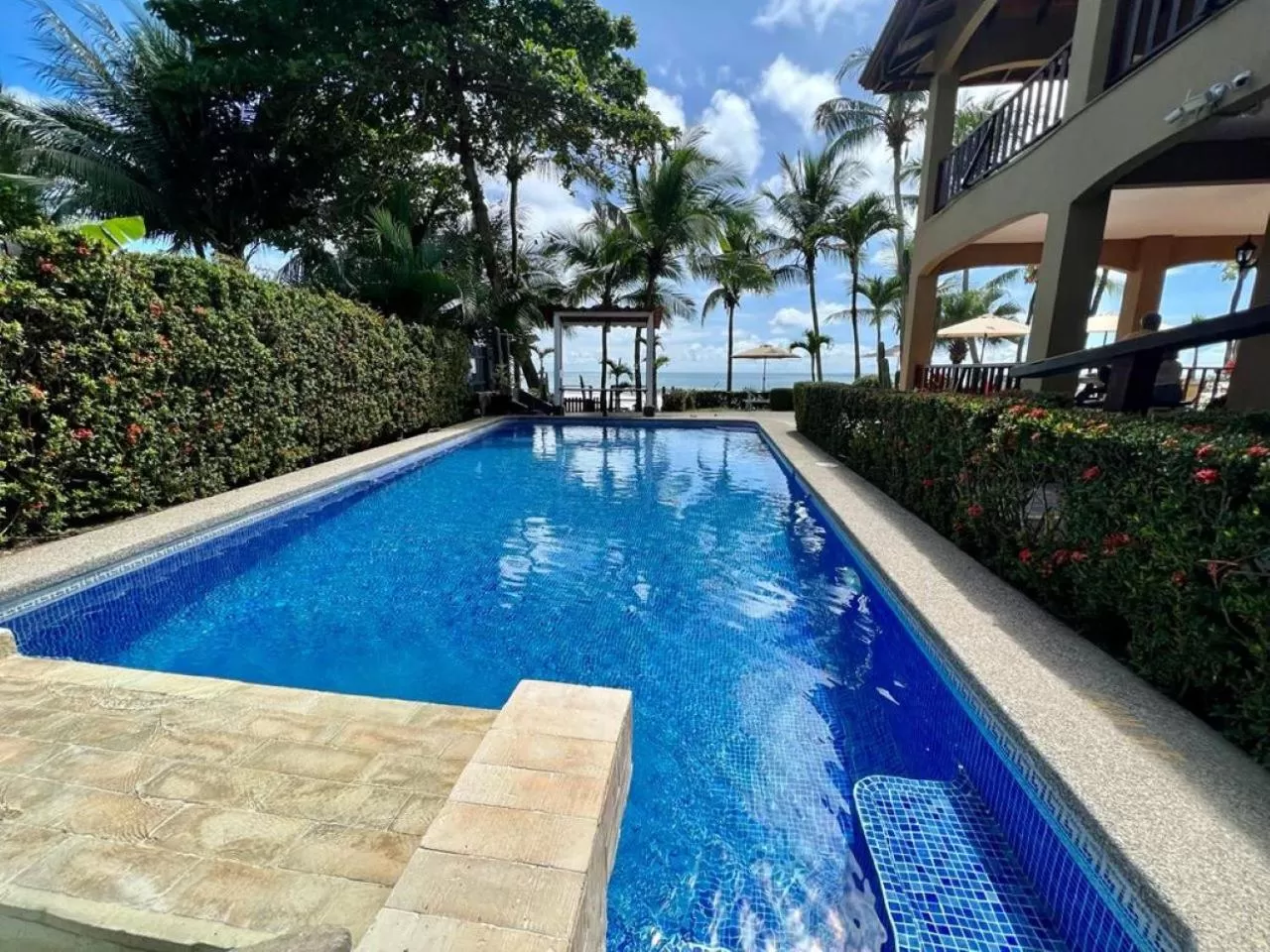 Swimming pool in The Backyard Beachfront Hotel