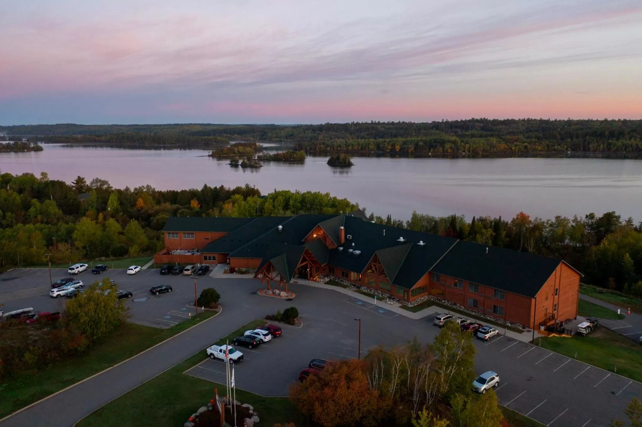 Bird's eye view in Grand Ely Lodge