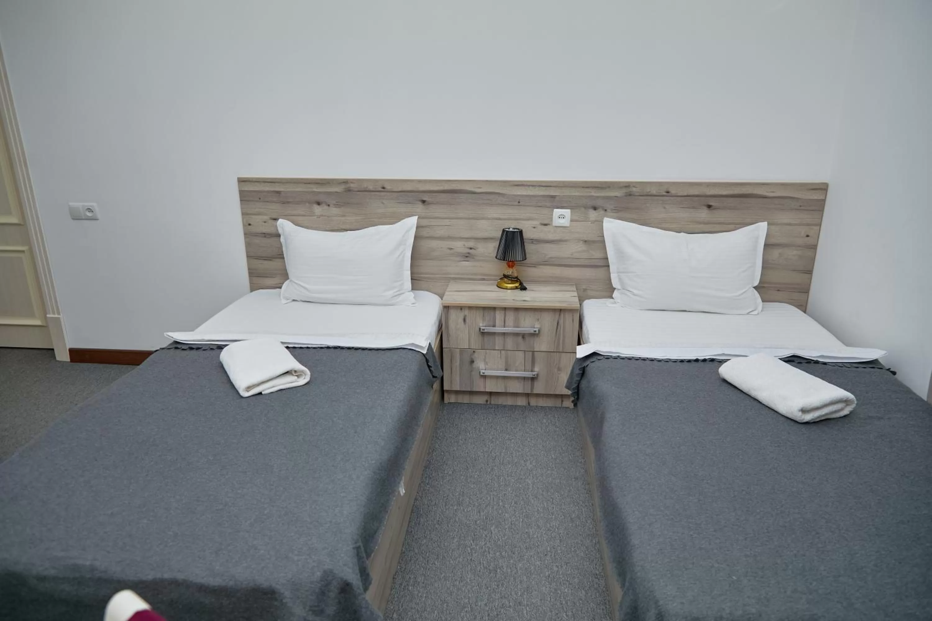 Bed in Hotel Muqaddas