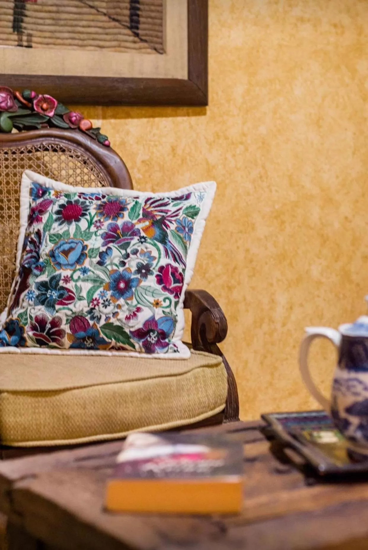 Decorative detail in Hacienda Boutique B&B and Spa Solo Adultos