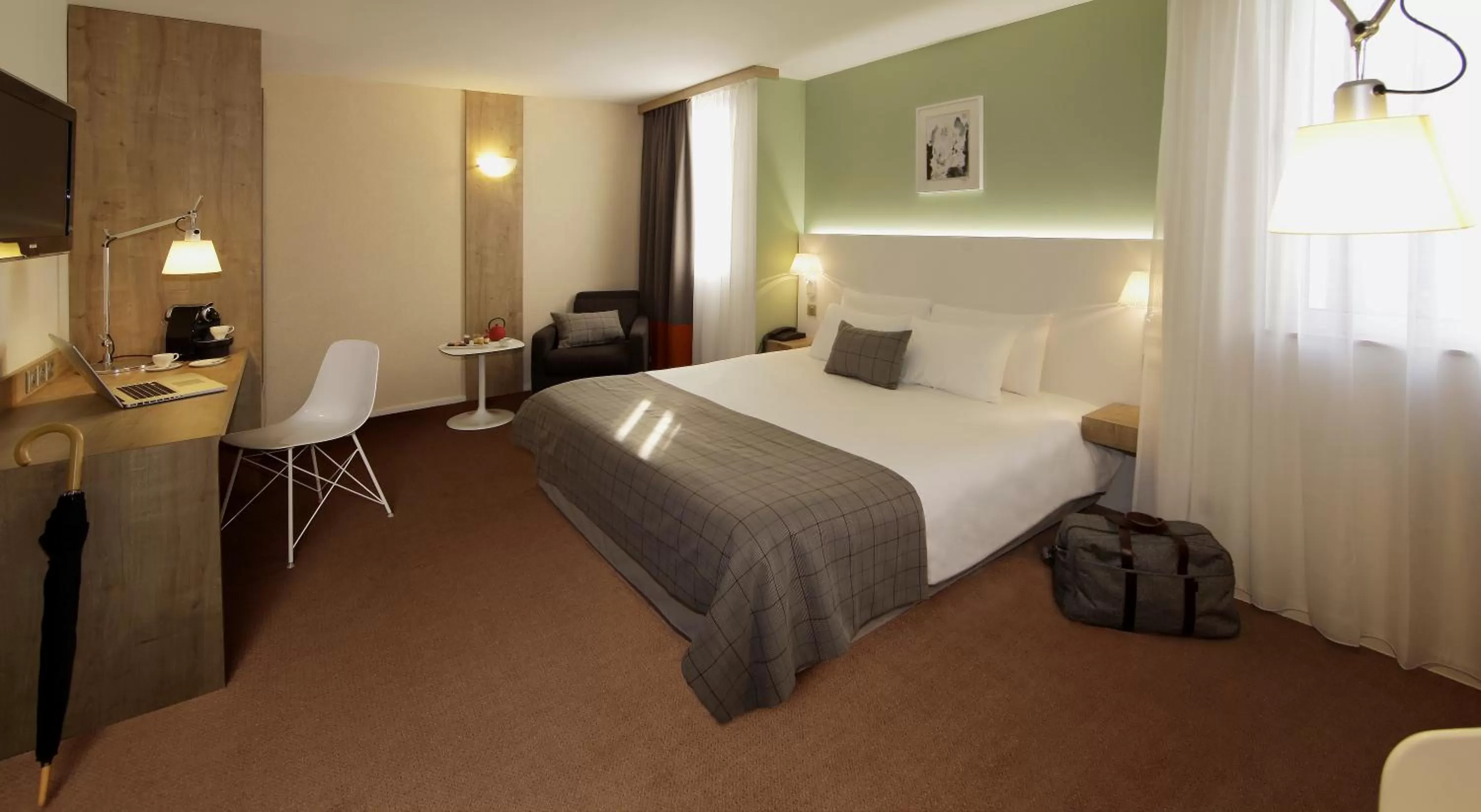 Bed in Mercure Hotel Forbach Centre de Loisirs