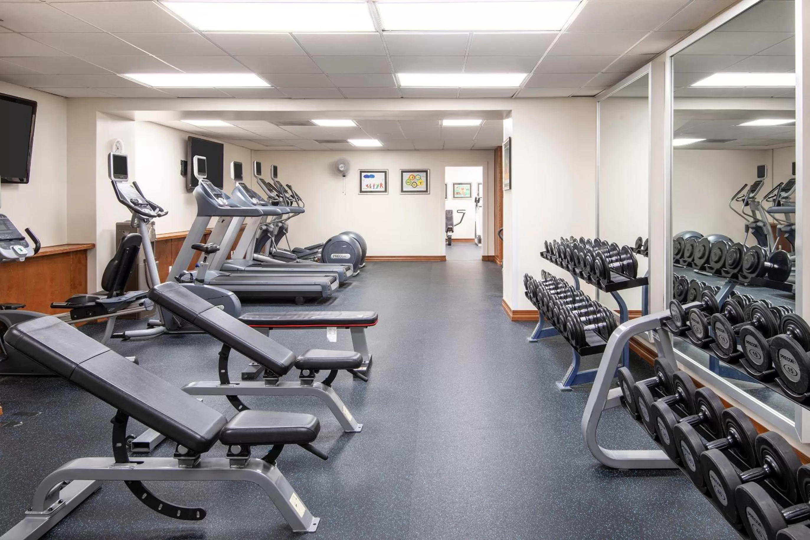 Fitness centre/facilities in The Antlers, a Wyndham Hotel