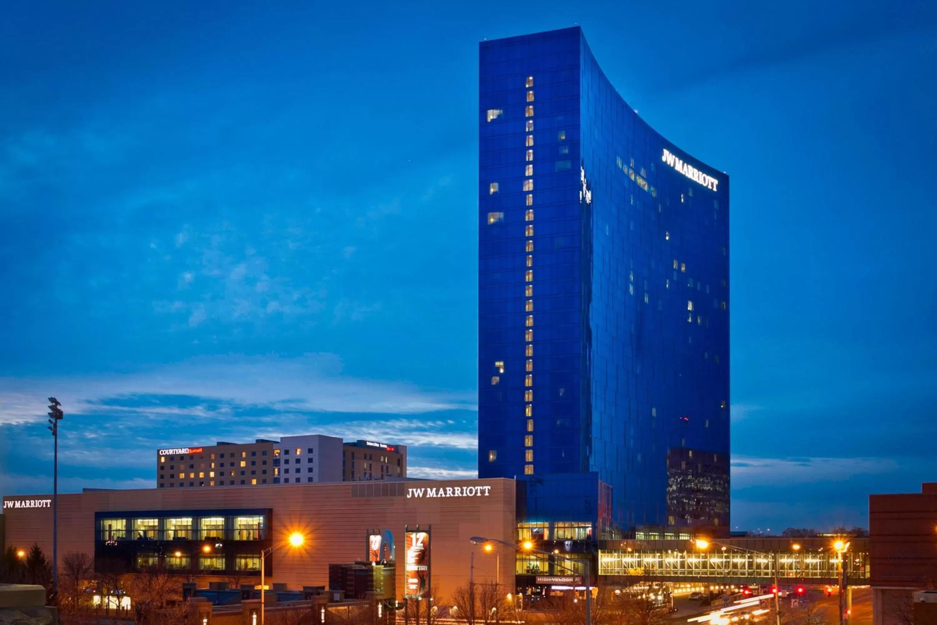 Property building in JW Marriott Indianapolis