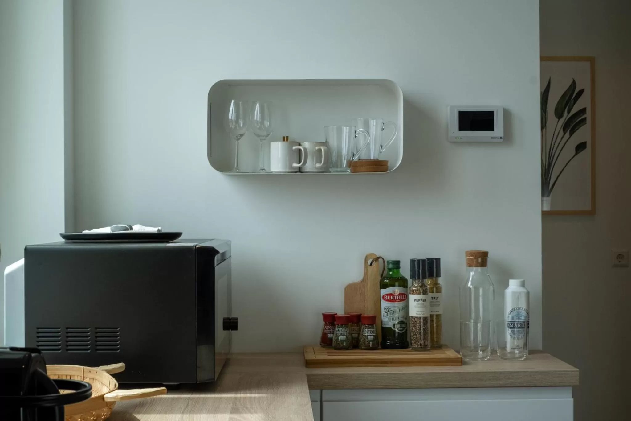 Kitchen or kitchenette in Hotel Paradis Zandvoort