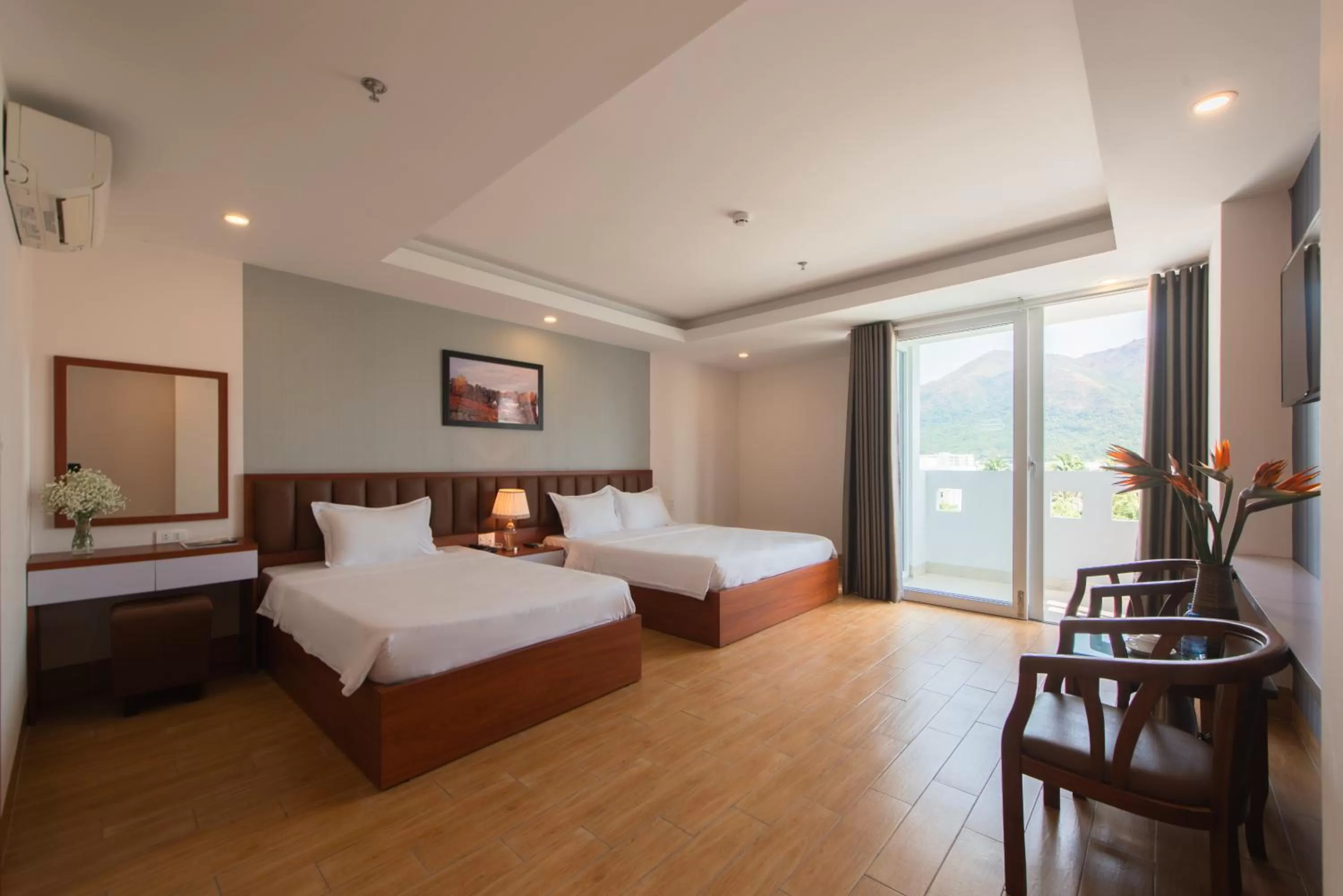 Bed in Canary Nha Trang Hotel