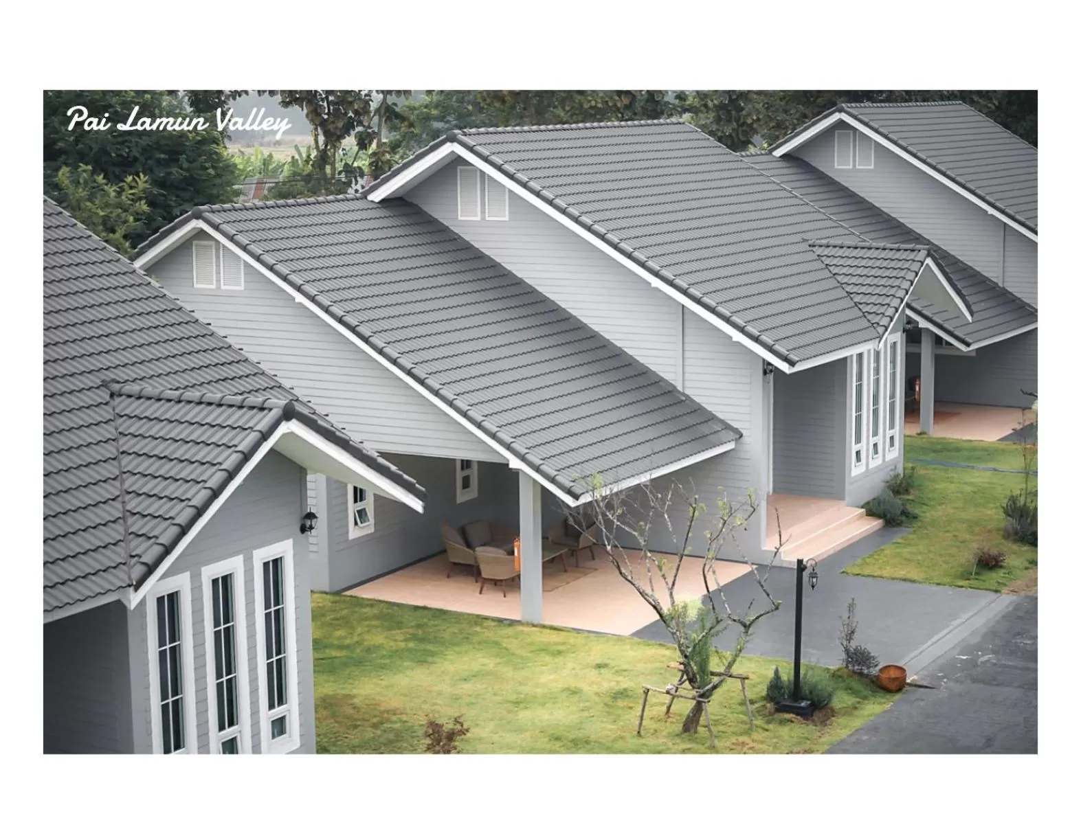 Bird's eye view in PAI LAMUN VALLEY